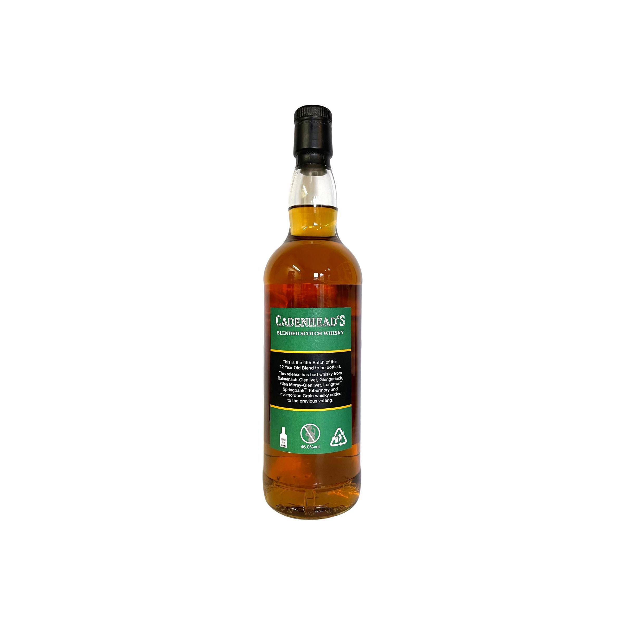 Cadenhead Blended Scotch Whisky 12 Years Blended Whisky 2