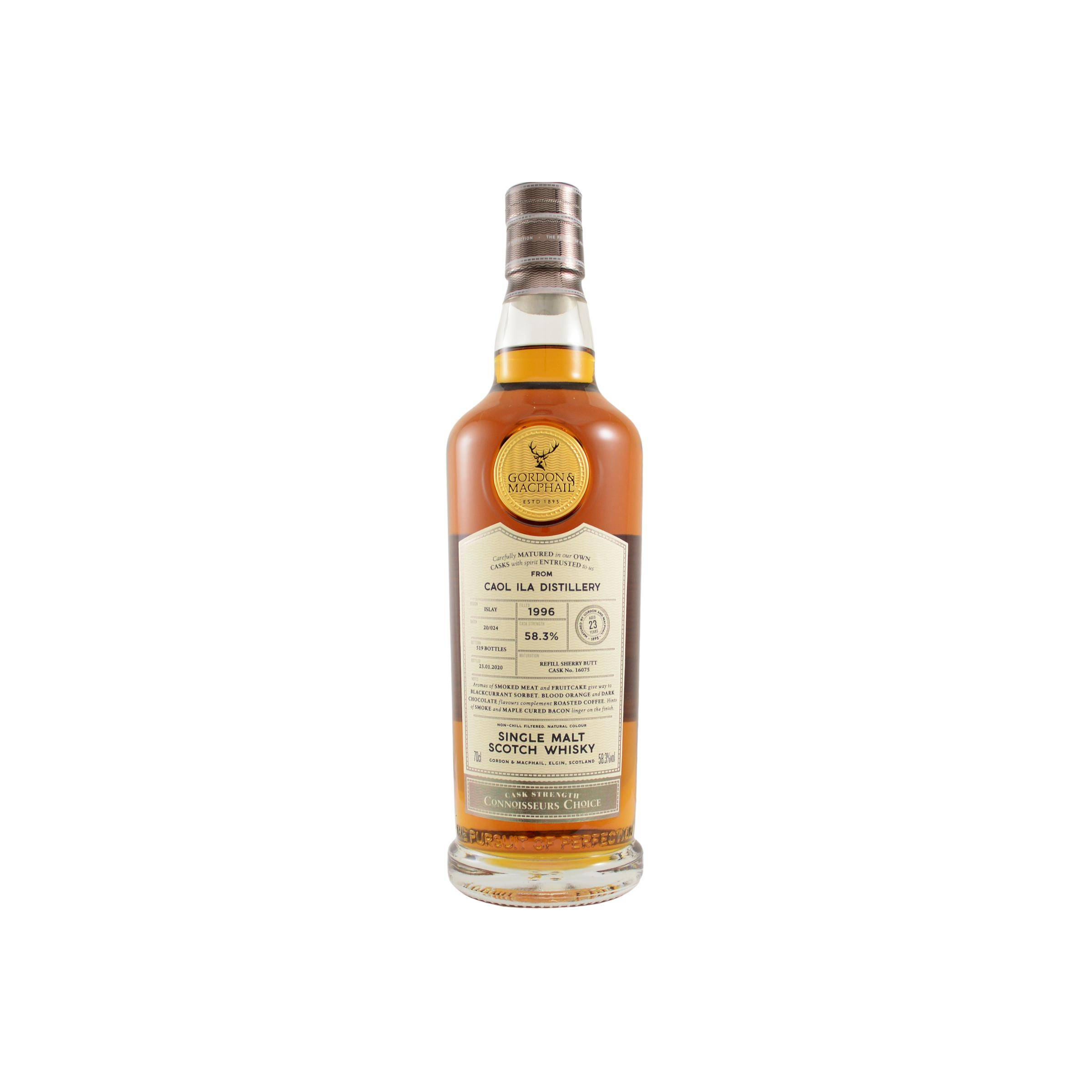 Caol Ila Connoisseurs Choice - Cask Strength 1996 23 Years Single Malt Whisky