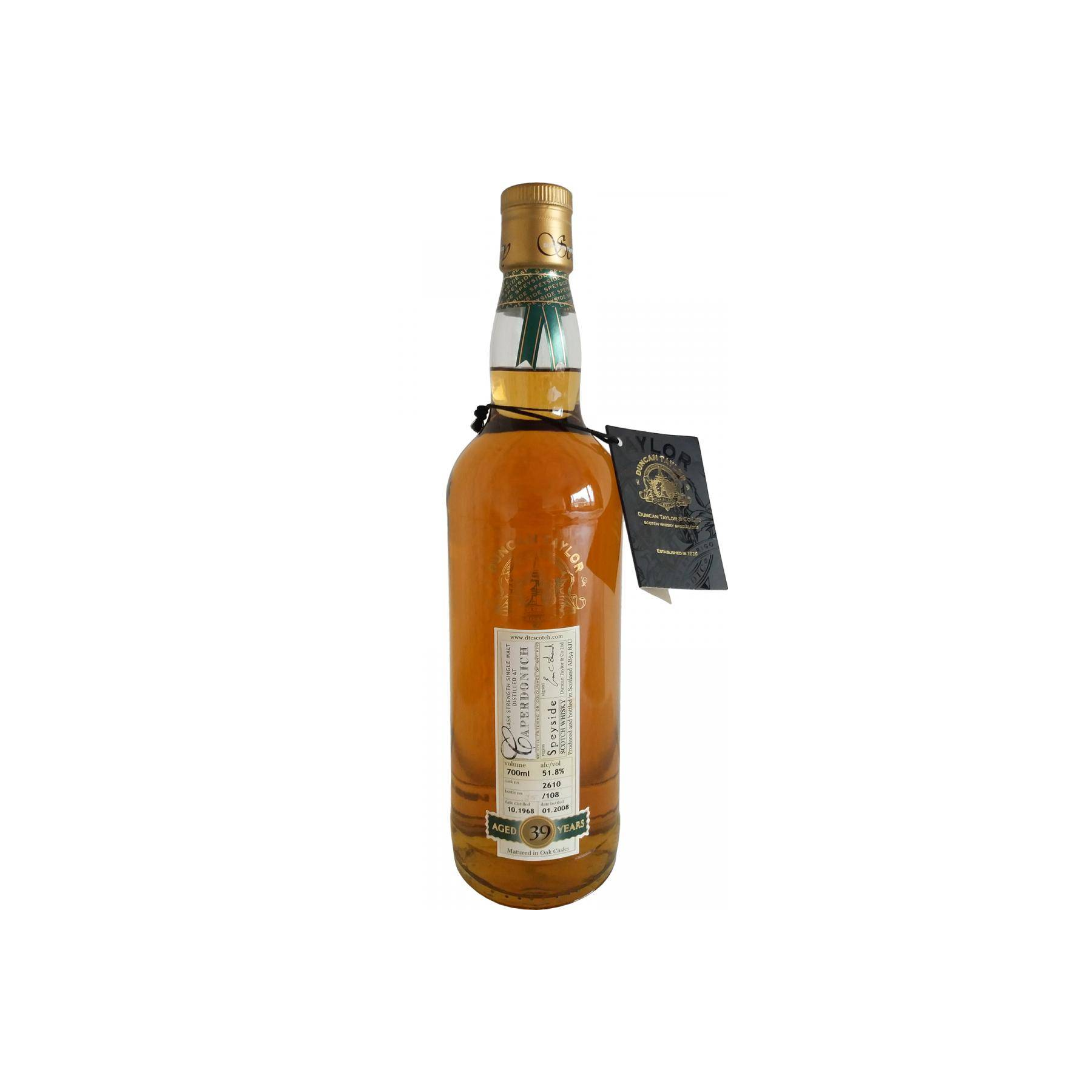Caperdonich Rare Auld 1968 39 Years Single Malt Whisky