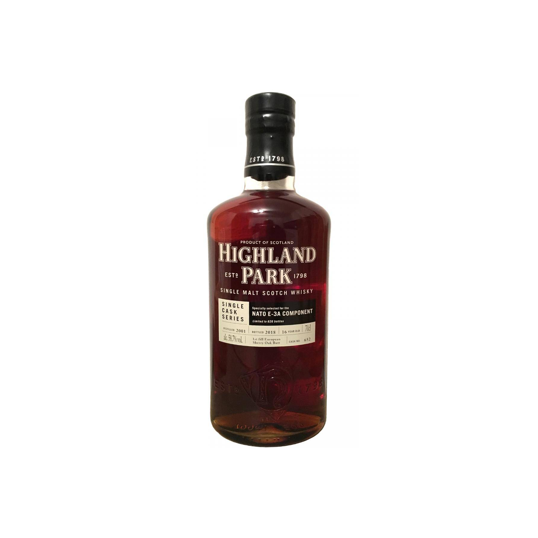 Highland Park Single Cask 2001 16 Years Single Malt Whisky