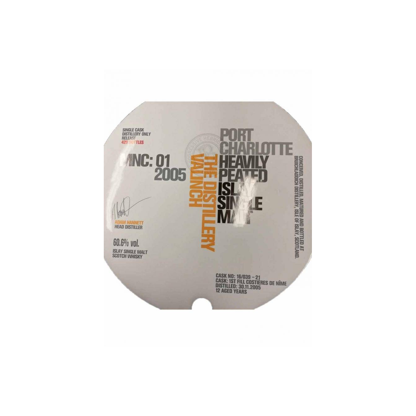 Port Charlotte 2005 12 Years Single Malt Whisky 2