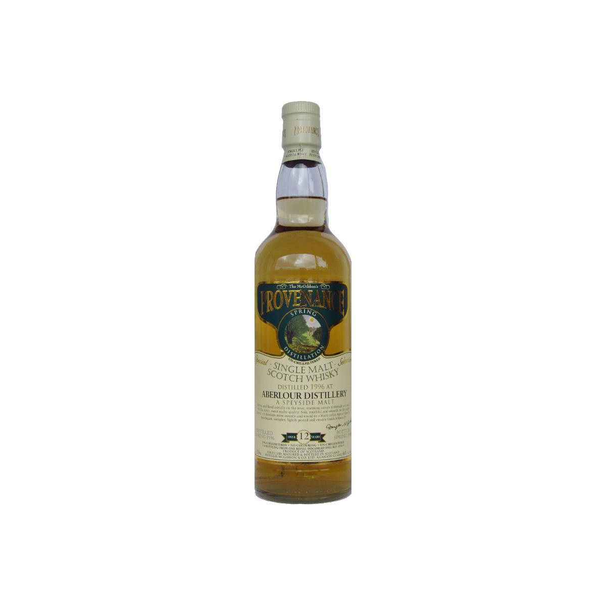 Aberlour McGibbon's Provenance 1996 12 Years Single Malt Whisky 2