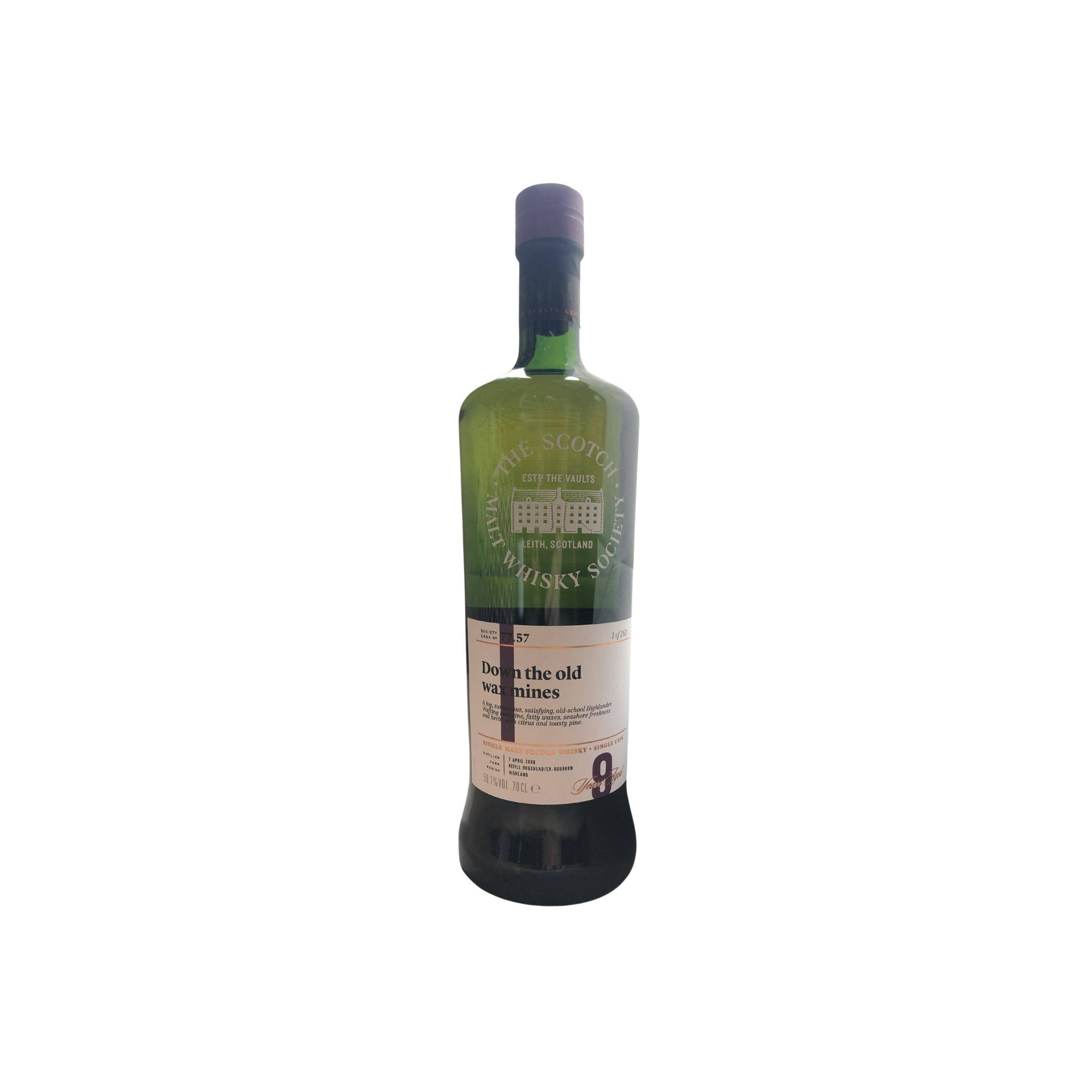 The Scotch Malt Whisky Society 2009 9 Years Single Malt Whisky