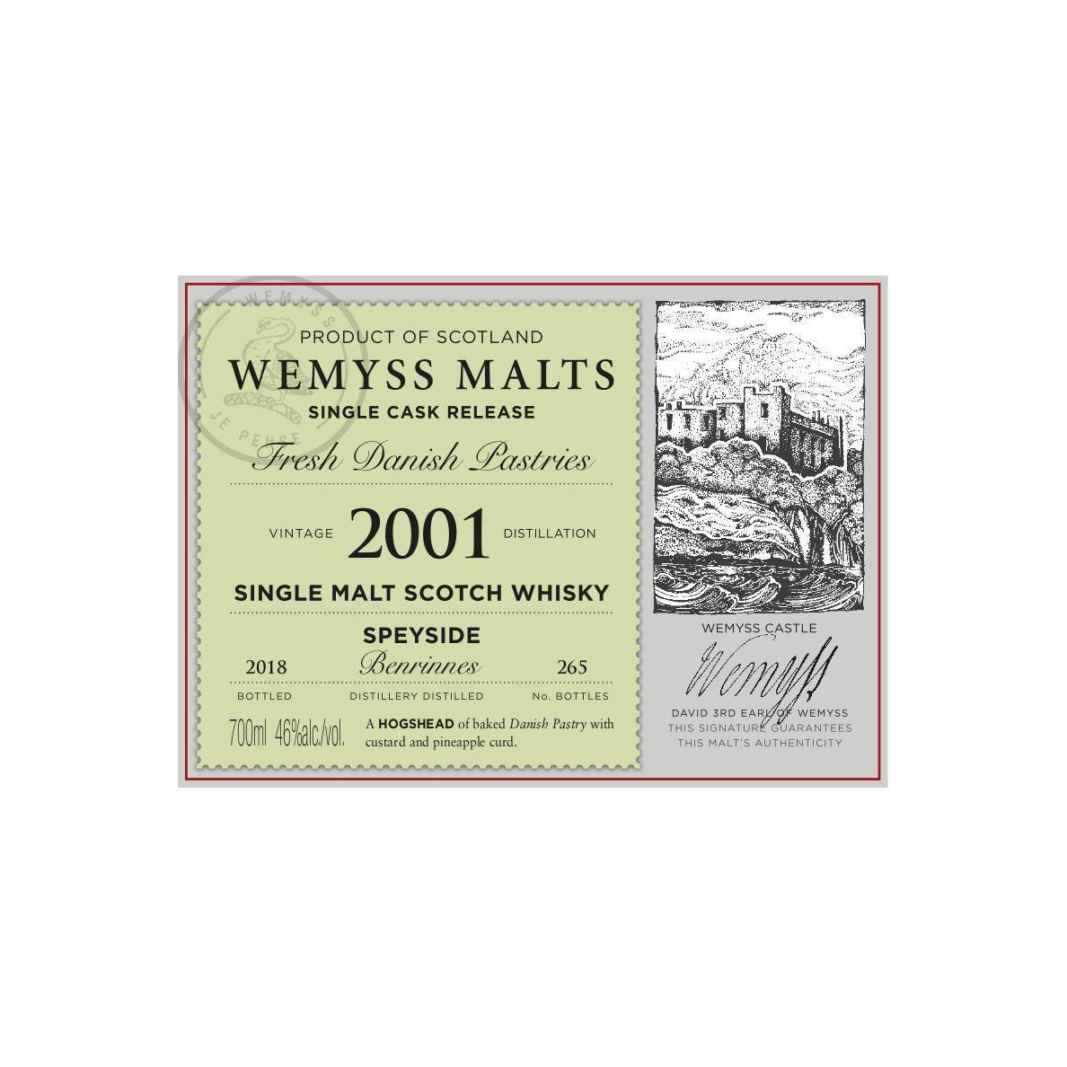 Benrinnes 2001 17 Years Single Malt Whisky 2