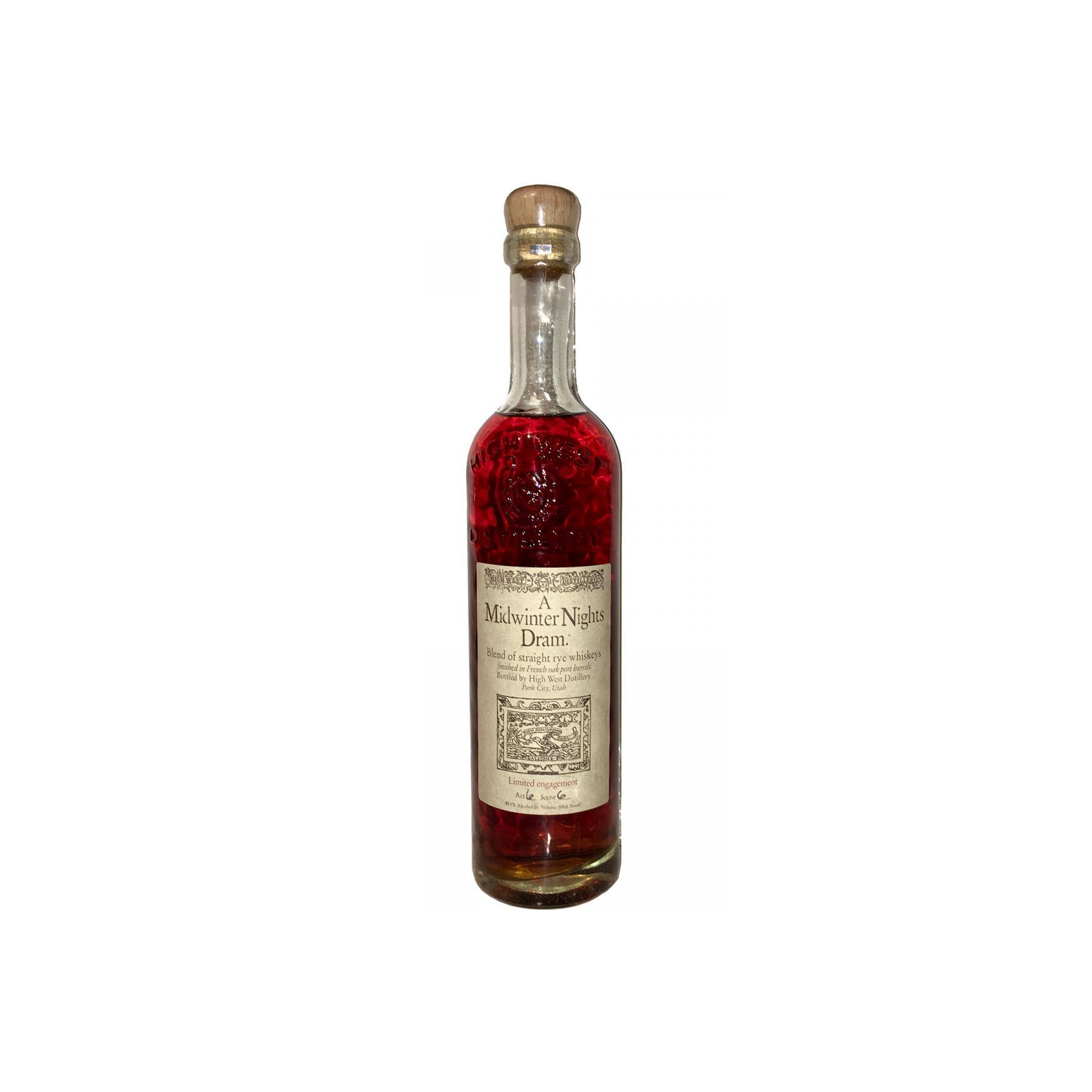High West Rye Whisky