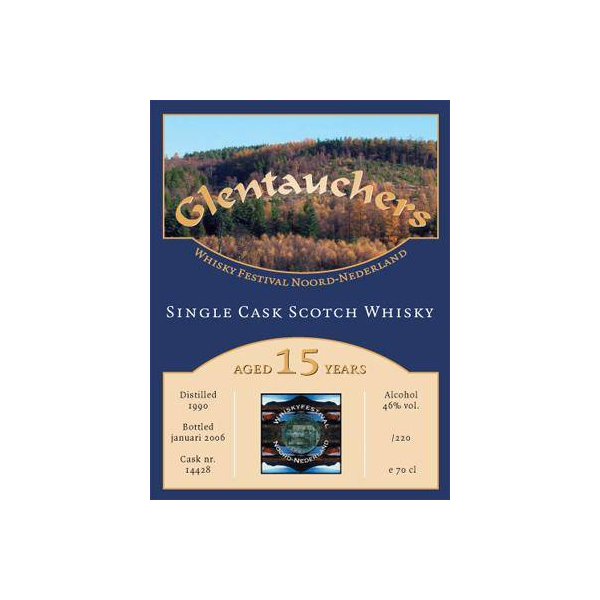 Glentauchers 1990 15 Years Single Malt Whisky 2