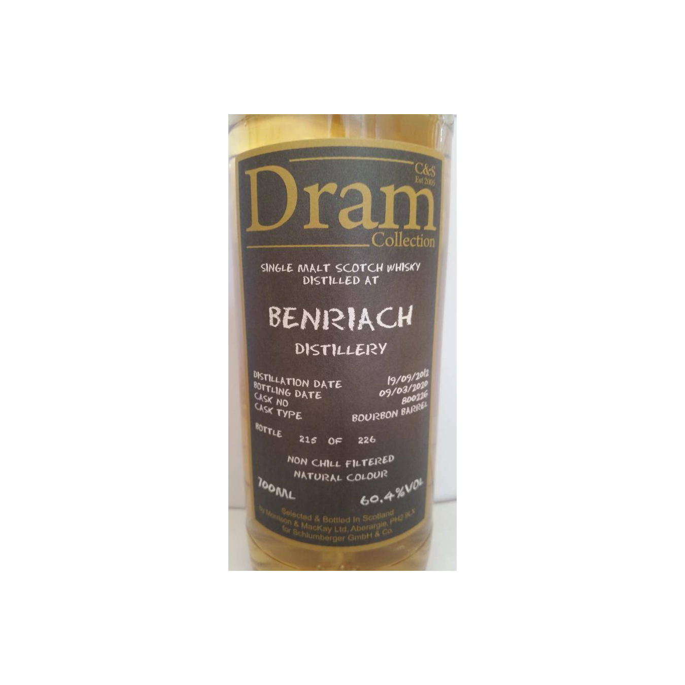 BenRiach 2012 7 Years Single Malt Whisky 3