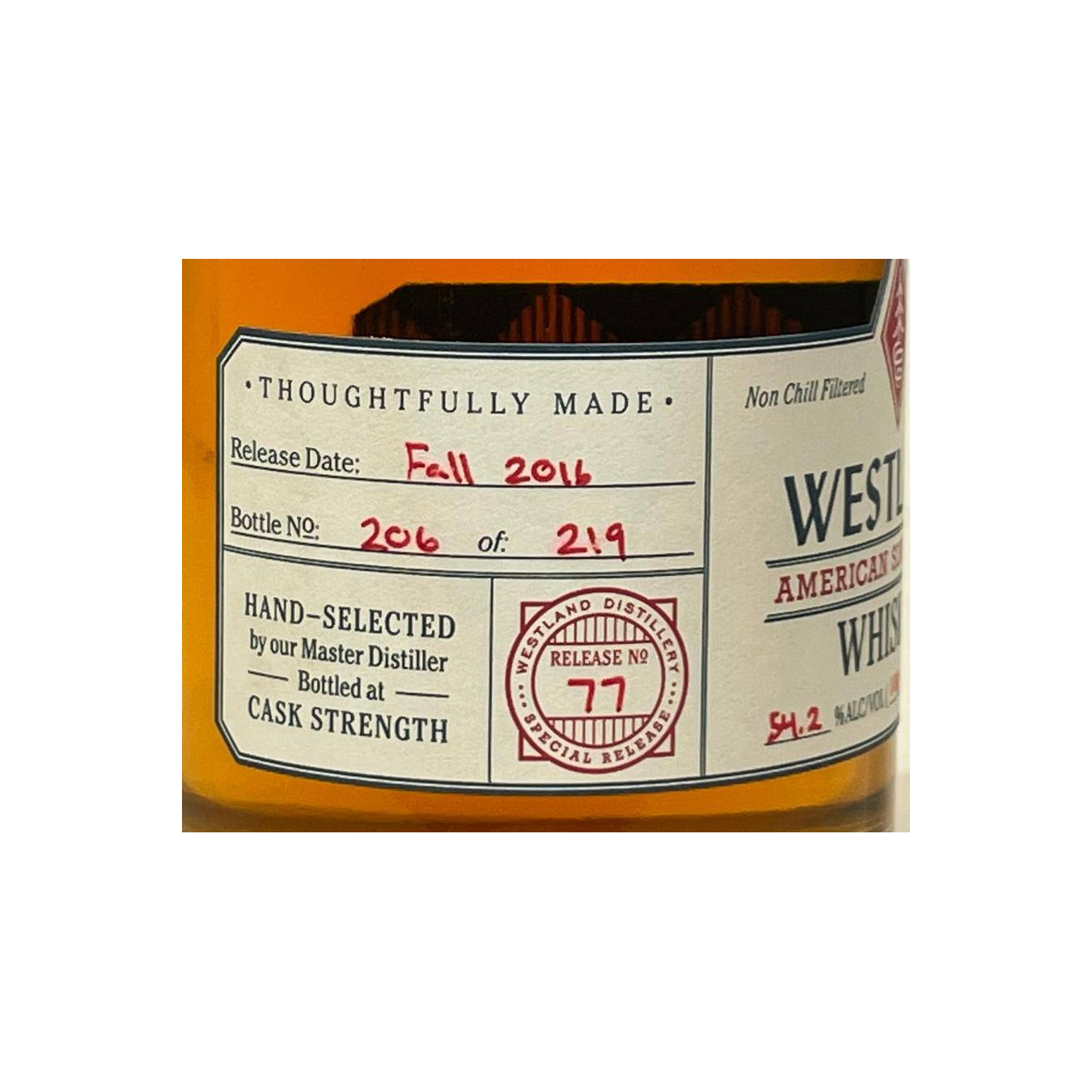 Westland Single Malt Whisky 2