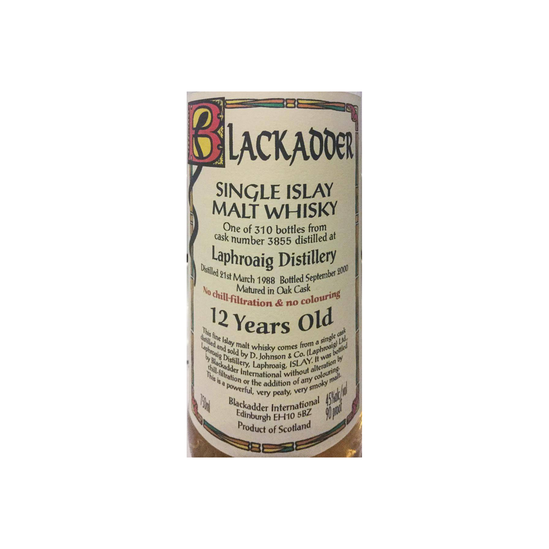 Laphroaig 1988 12 Years Single Malt Whisky 3