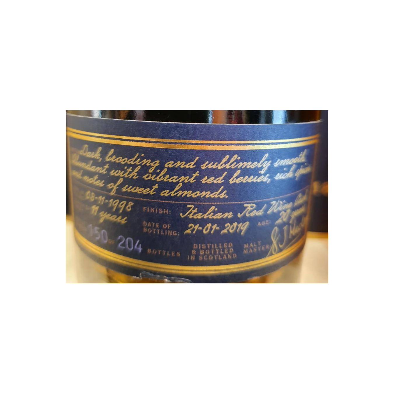 Royal Brackla 1998 20 Years Single Malt Whisky