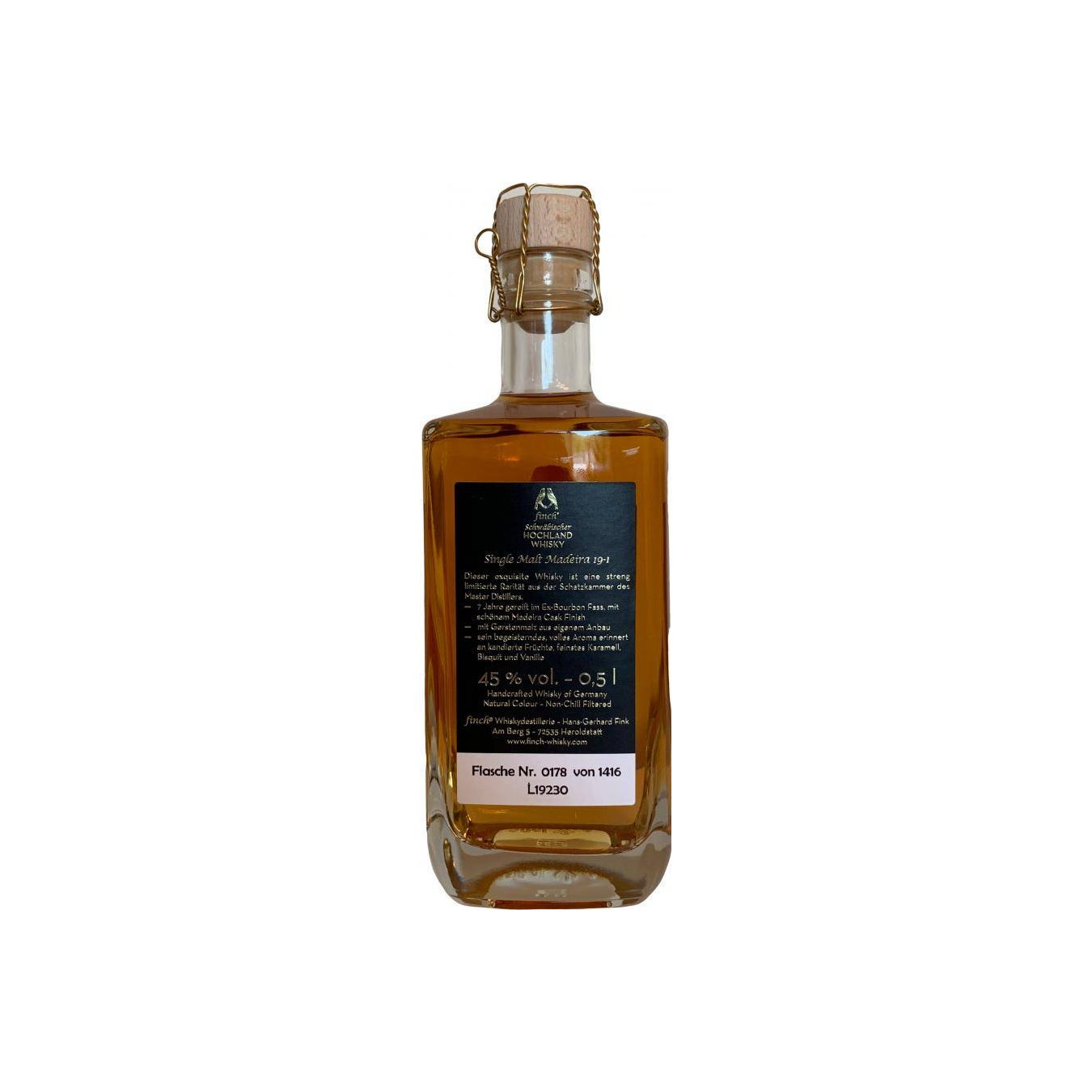 Finch Single Malt Madeira 19-1 2