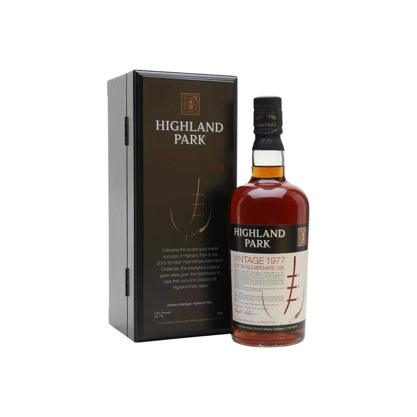 Highland Park 1977 26 Years Single Malt Whisky 2