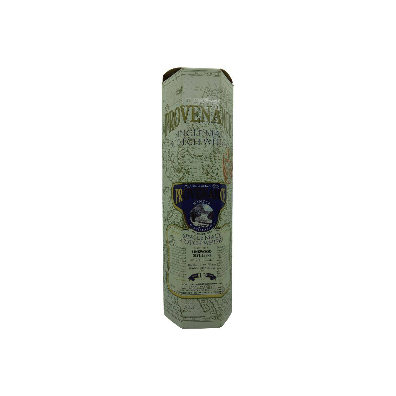 Linkwood McGibbon's Provenance 1989 13 Years Single Malt Whisky 3