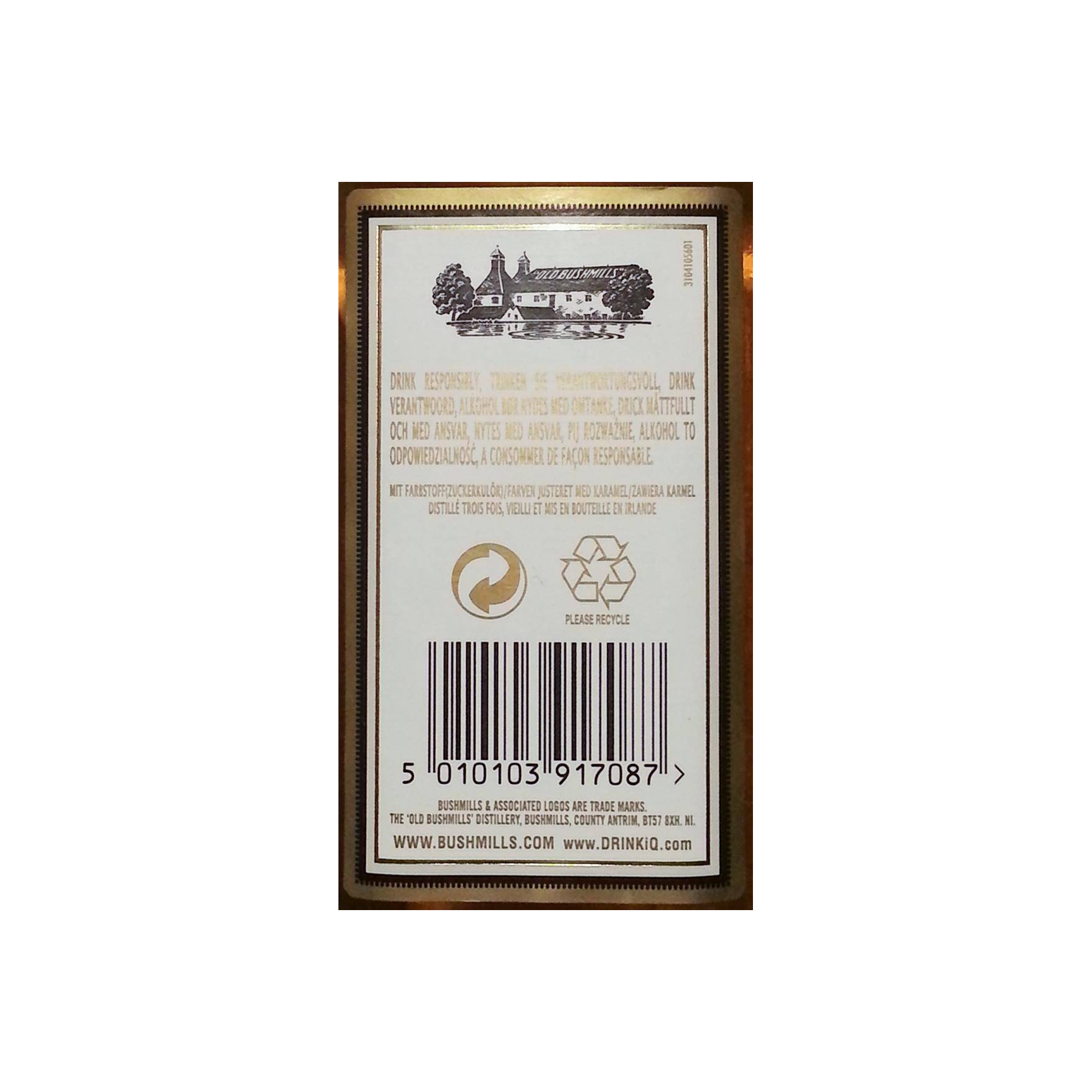 Bushmills Blended Whisky 2