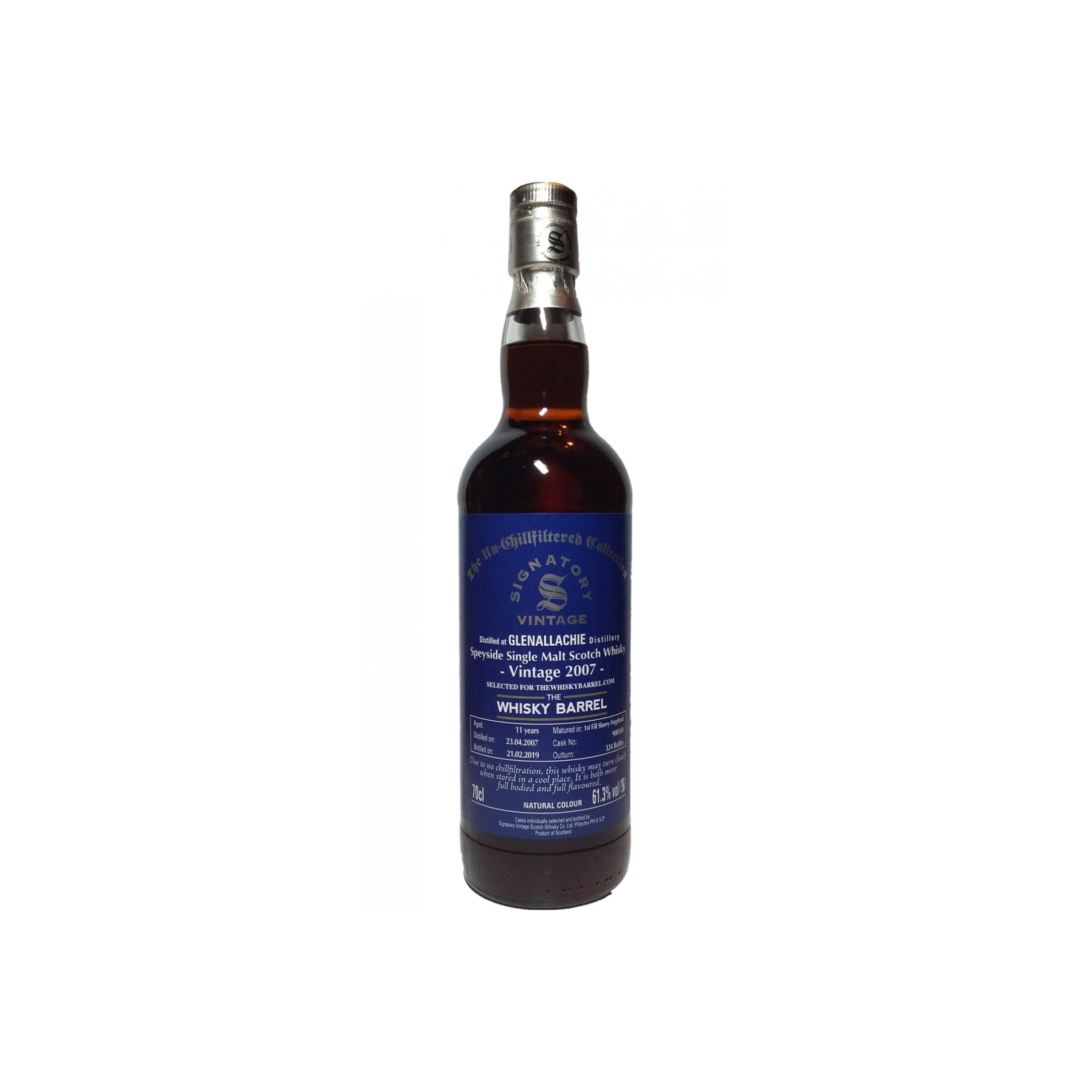 The GlenAllachie The Un-Chillfiltered Collection 2007 11 Years Single Malt Whisky