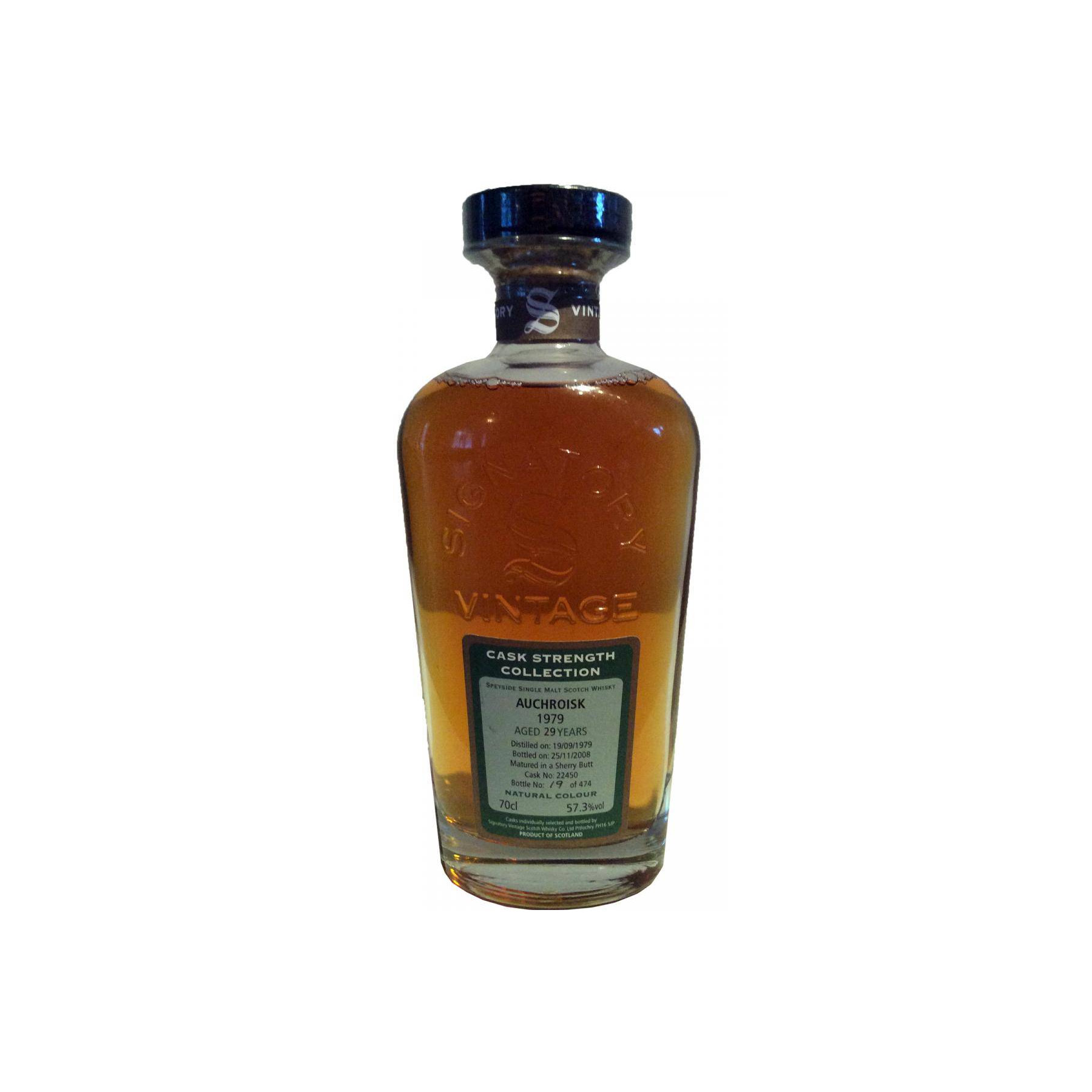 Auchroisk Cask Strength Collection 1979 29 Years Single Malt Whisky