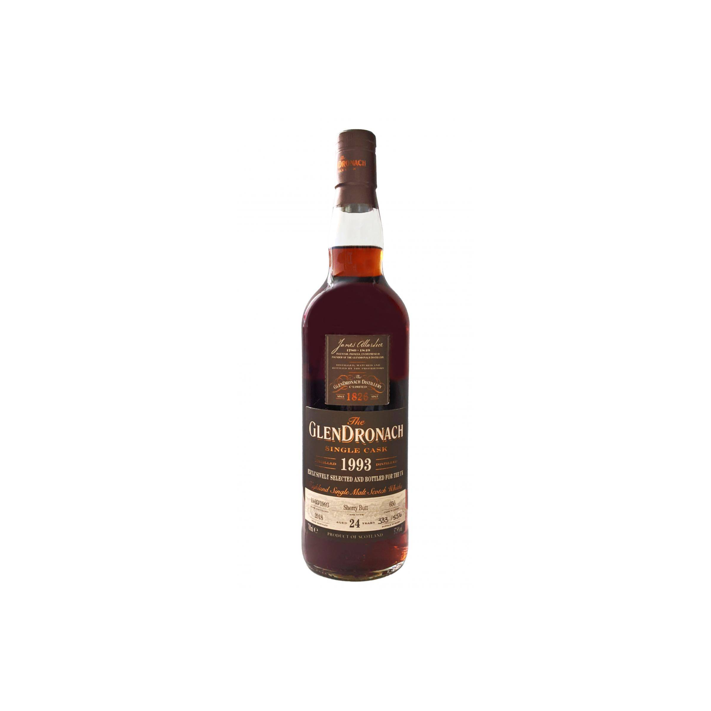 GlenDronach Single Cask 1993 24 Years Single Malt Whisky 3
