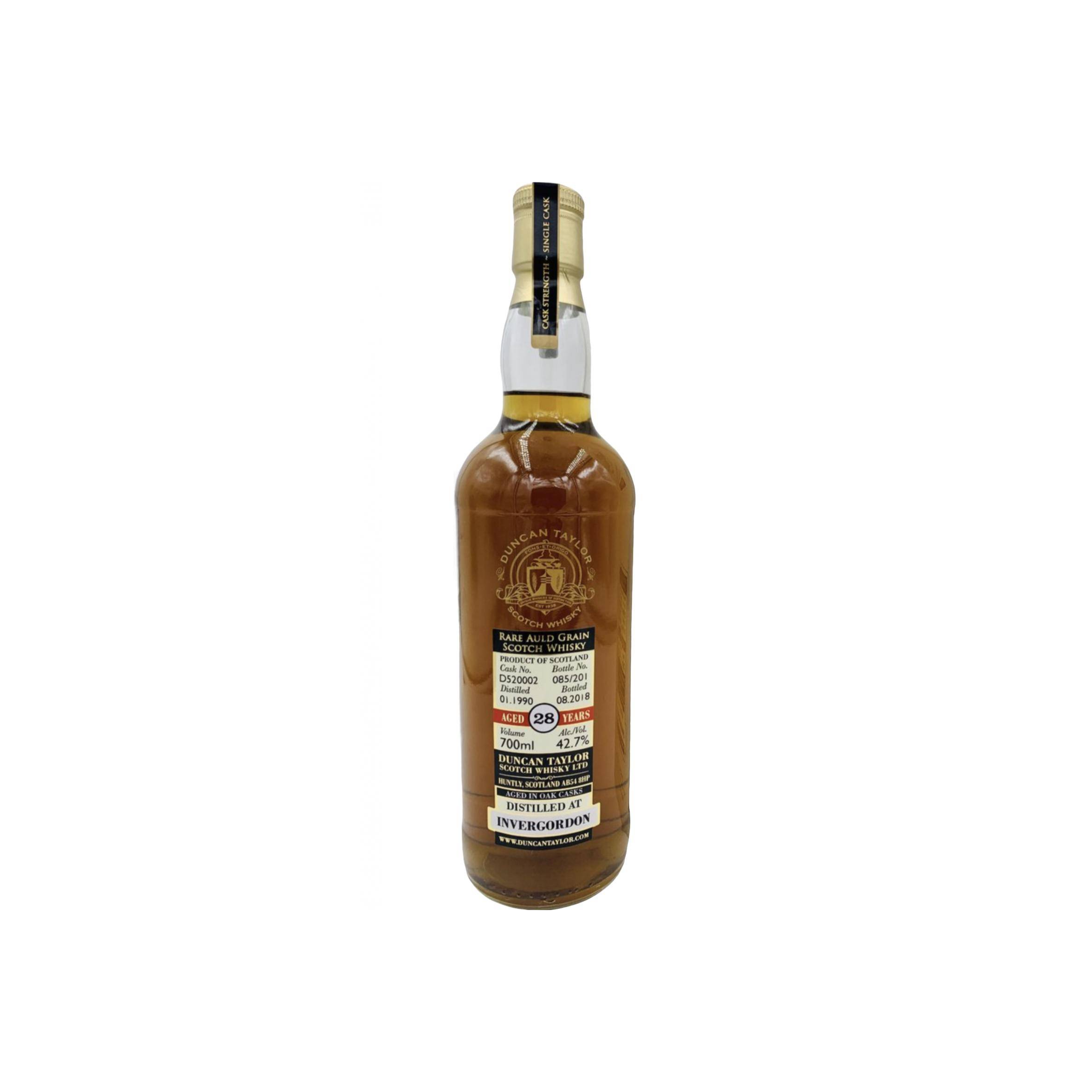 Invergordon 1990 28 Years Single Grain Whisky