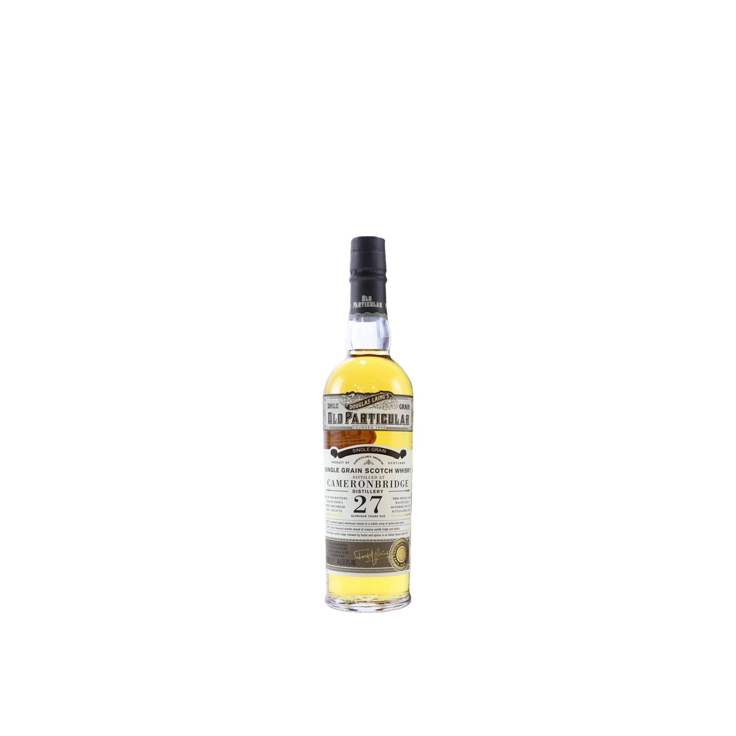 Cameronbridge Old Particular 1991 27 Years Single Grain Whisky