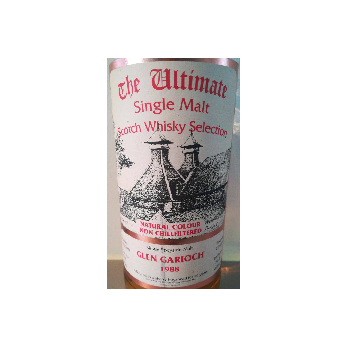 Glen Garioch The Ultimate 1988 16 Years Single Malt Whisky