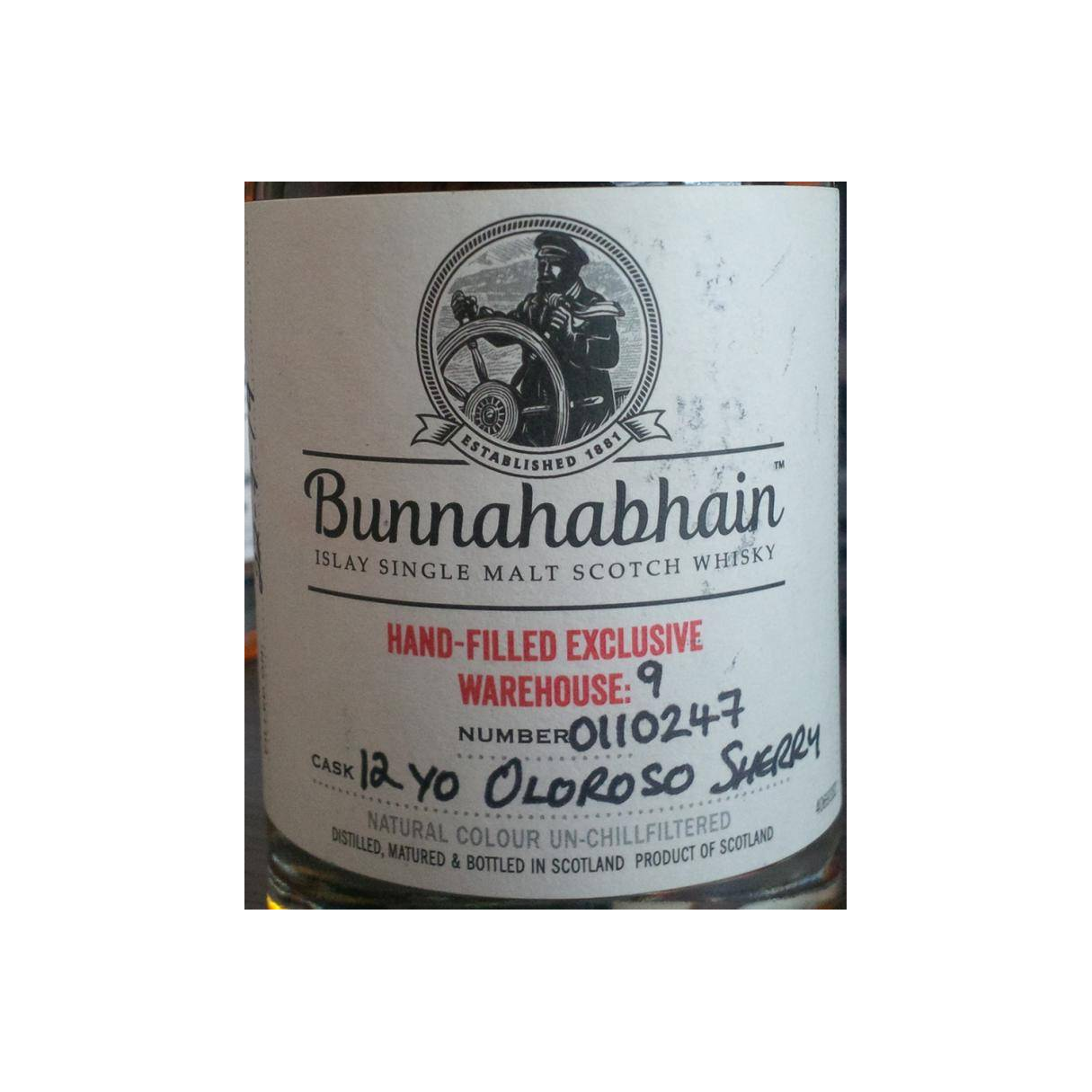 Bunnahabhain 12 Years Single Malt Whisky