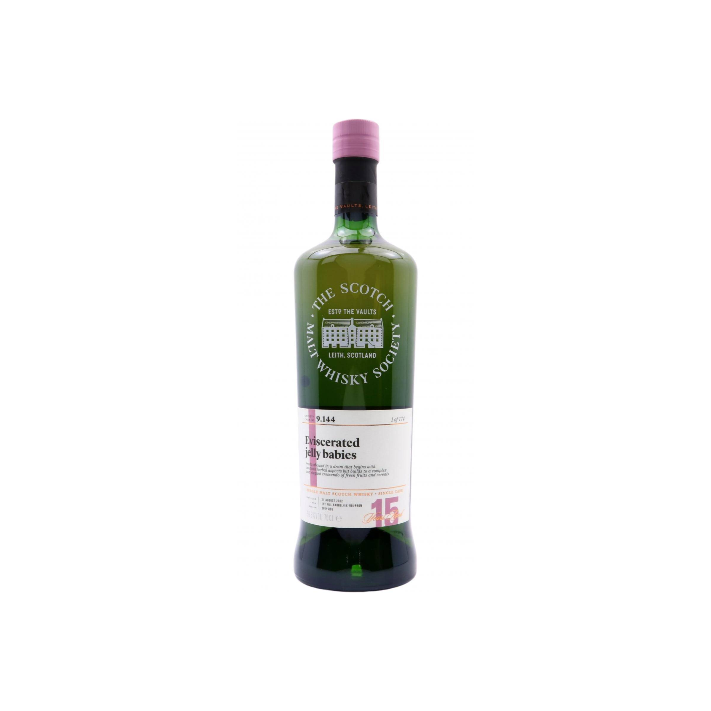 The Scotch Malt Whisky Society 2002 15 Years Single Malt Whisky
