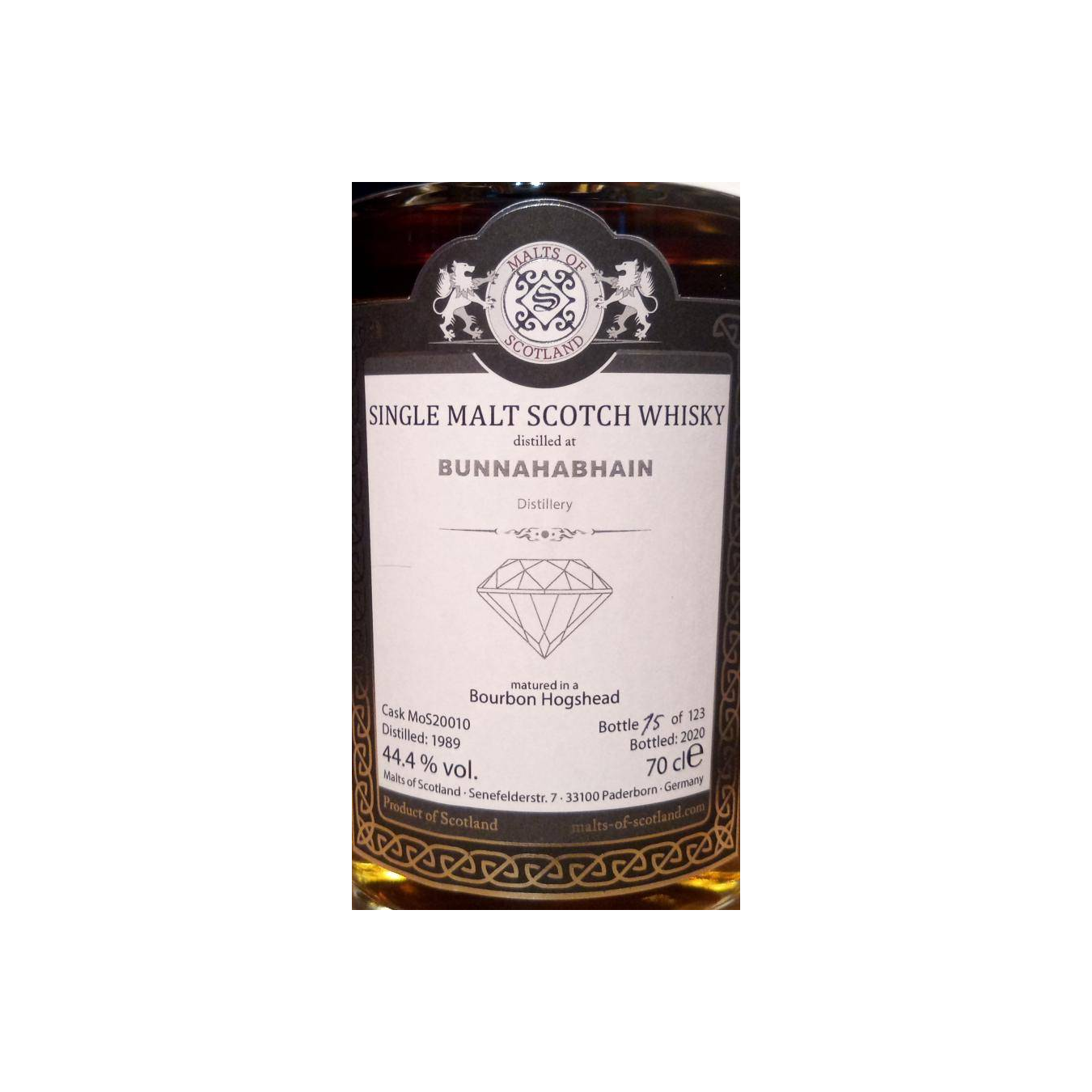 Bunnahabhain 1989 31 Years Single Malt Whisky 2