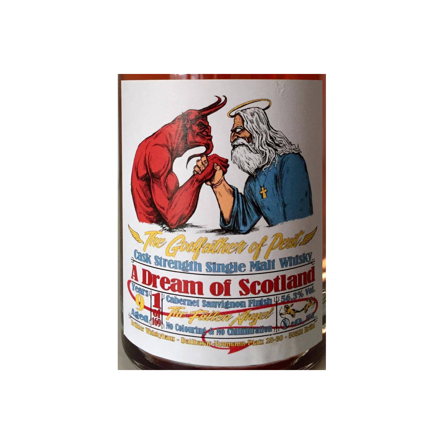 Single Malt Whisky 09-year-old BW - The Godfather of Peat / The Falle 2