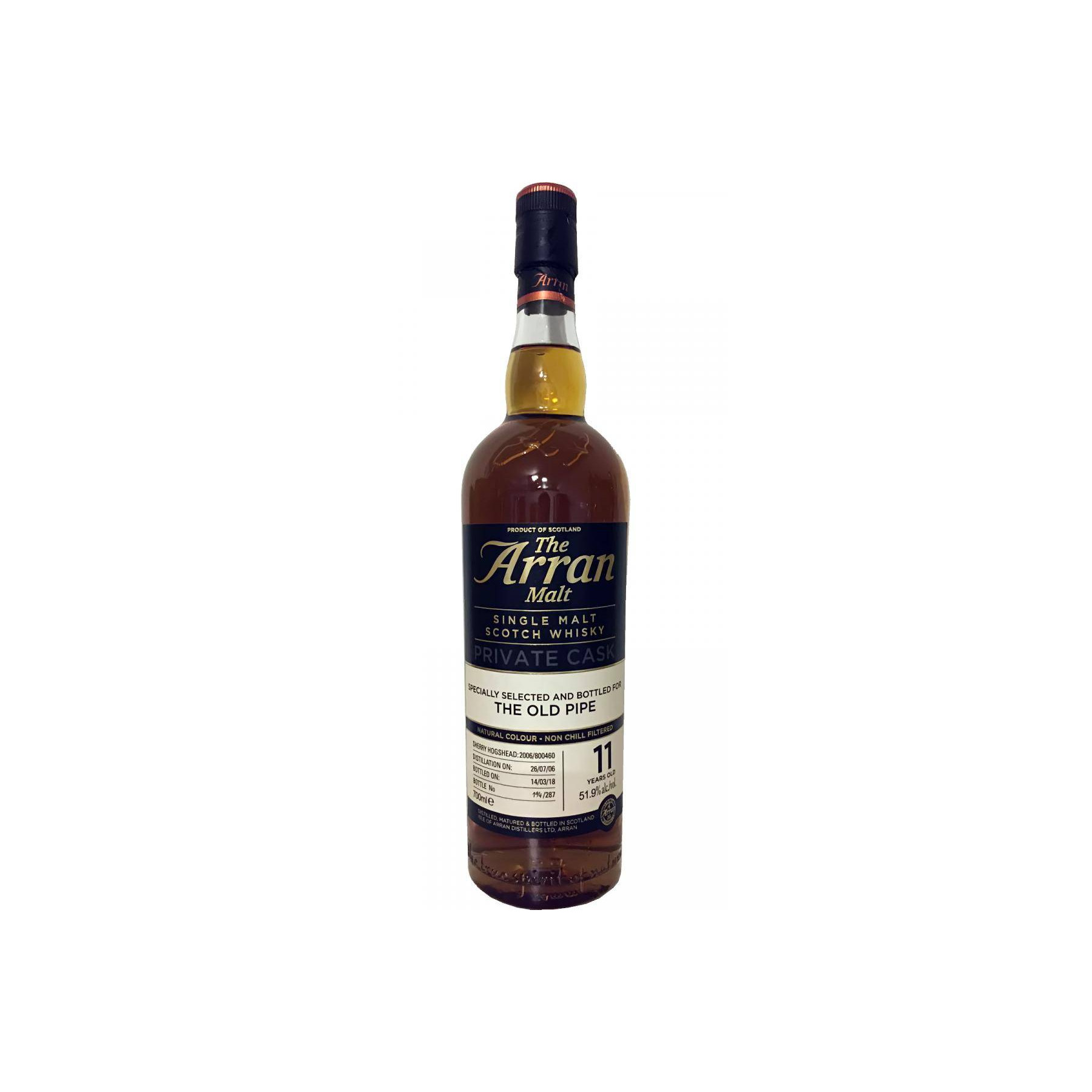 Arran Private Cask 2006 11 Years Single Malt Whisky