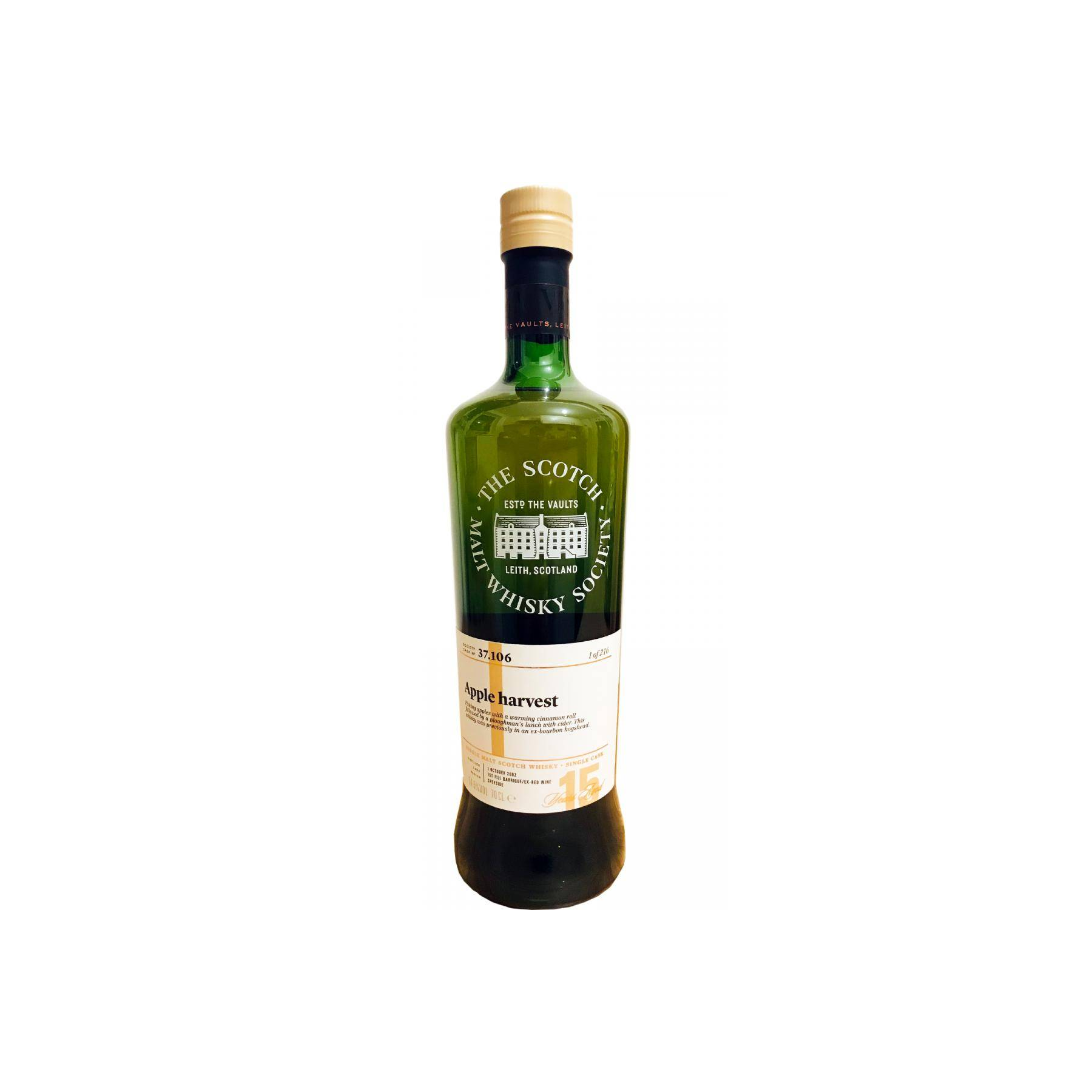 The Scotch Malt Whisky Society 2002 15 Years Single Malt Whisky