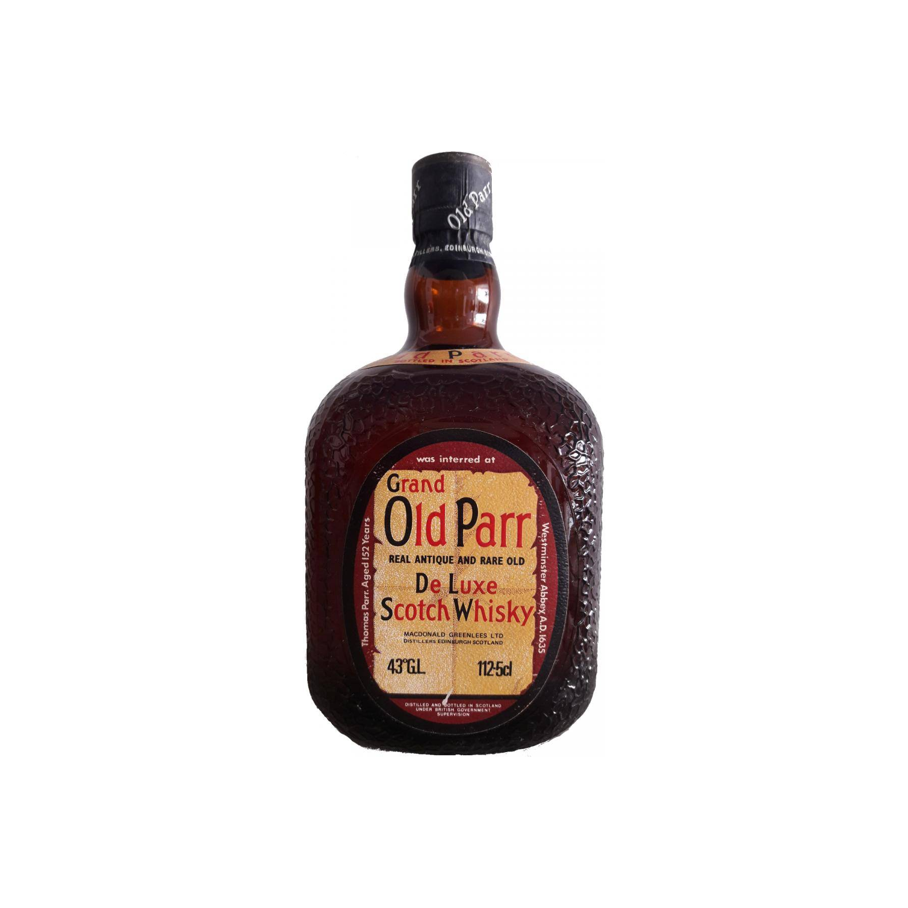 Grand Old Parr De Luxe Scotch Whisky
