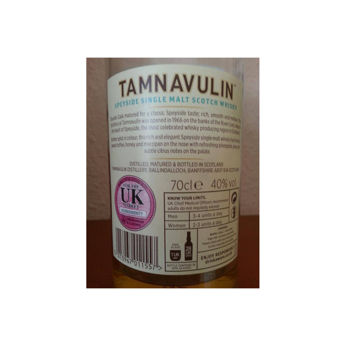 Tamnavulin Single Malt Whisky 3