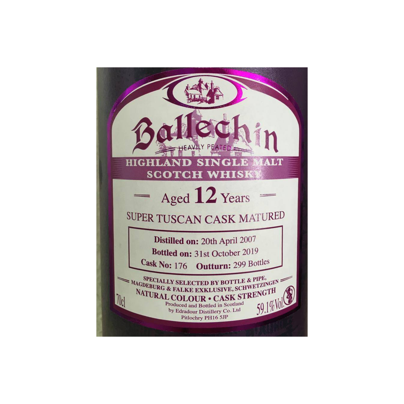 Ballechin 2007 12 Years Single Malt Whisky 3