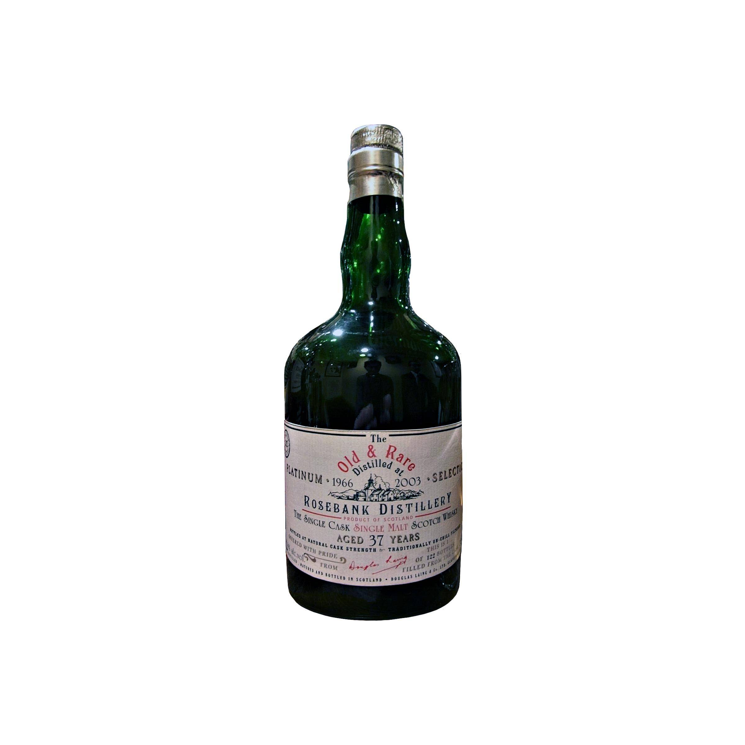 Rosebank 1966 37 Years Single Malt Whisky