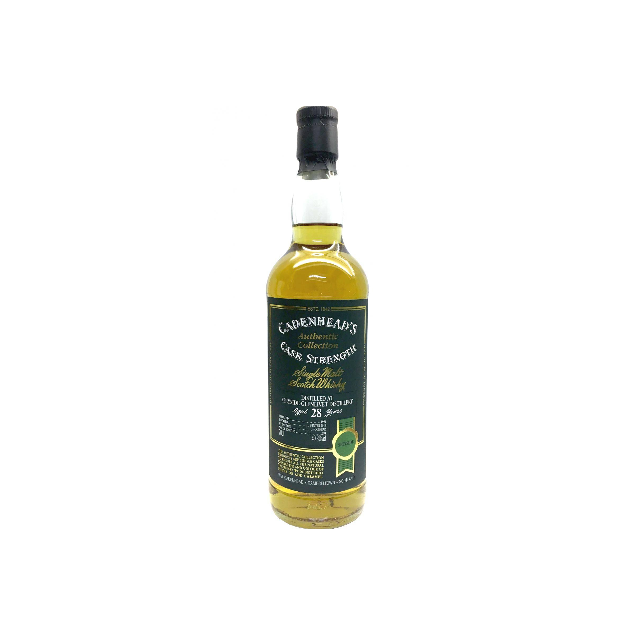 Spey Authentic Collection 1991 28 Years Single Malt Whisky