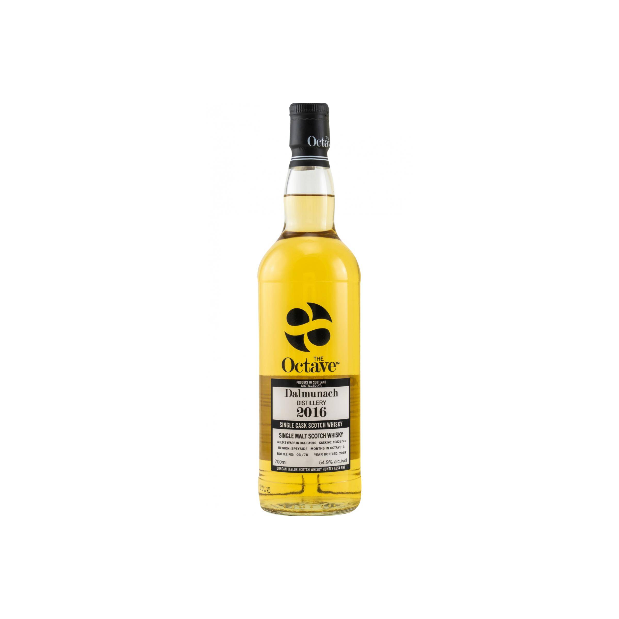 Dalmunach The Octave 2016 3 Years Single Malt Whisky