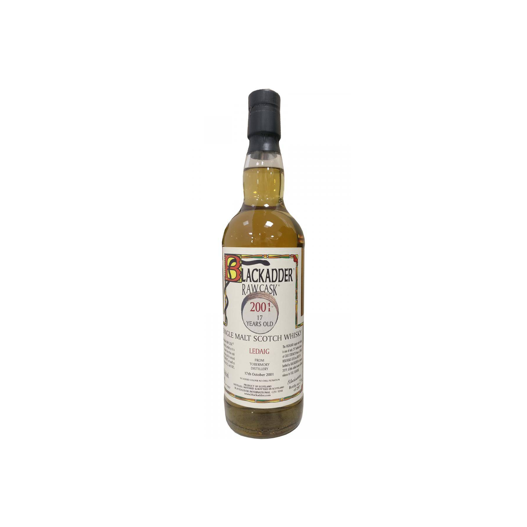 Tobermory Raw Cask 2001 17 Years Single Malt Whisky