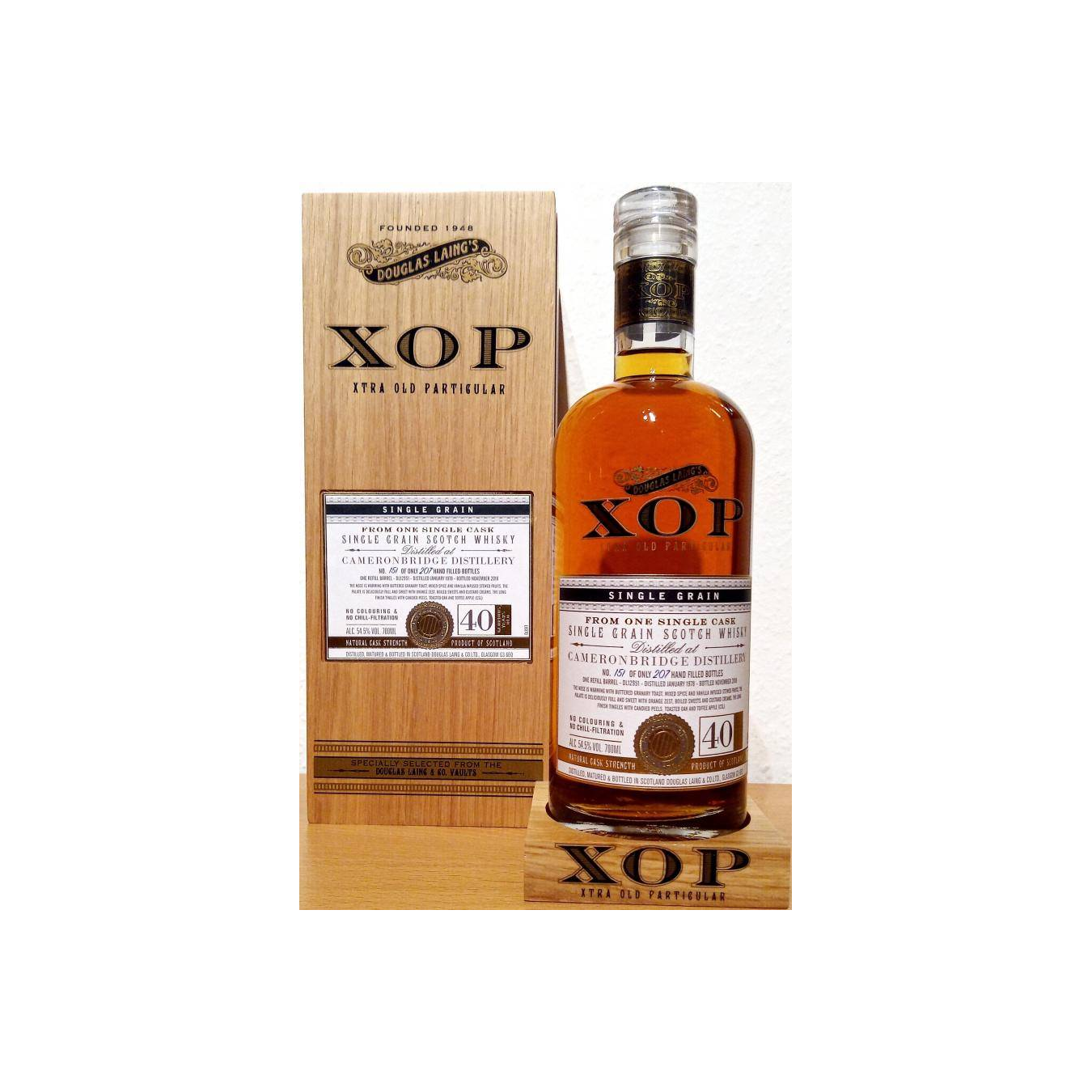 Cameronbridge 1978 40 Years Single Grain Whisky 3