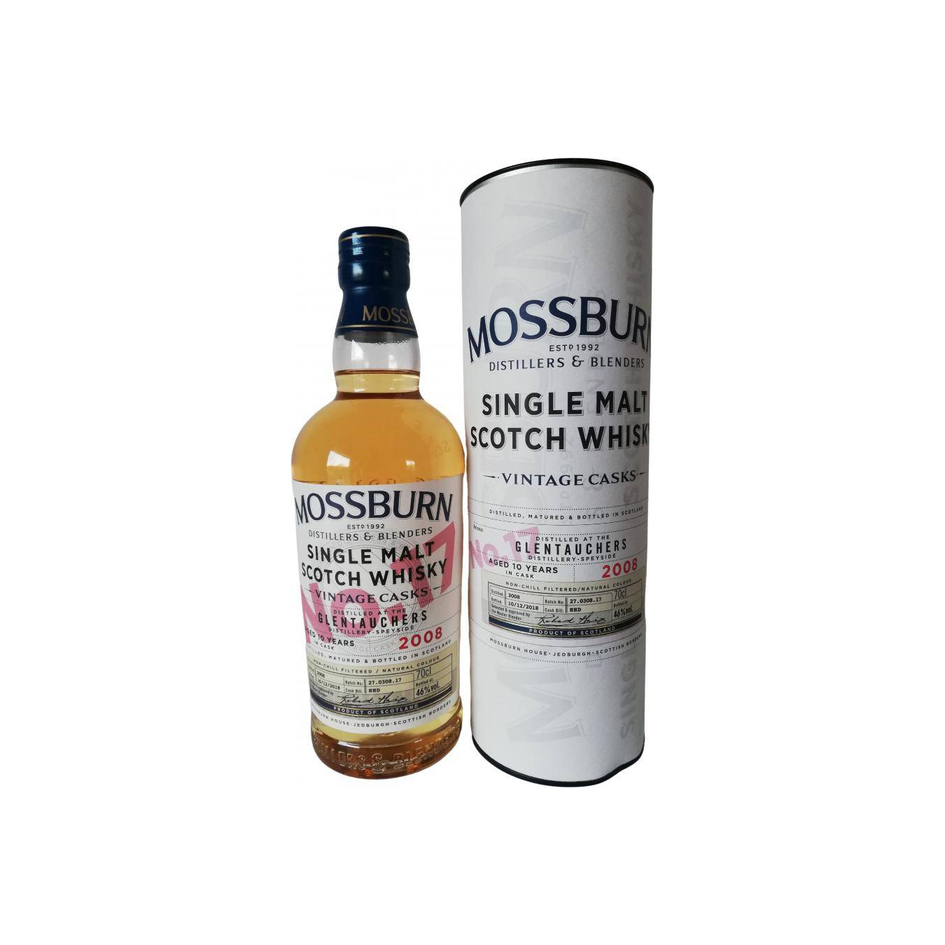 Glentauchers 2008 10 Years Single Malt Whisky 3