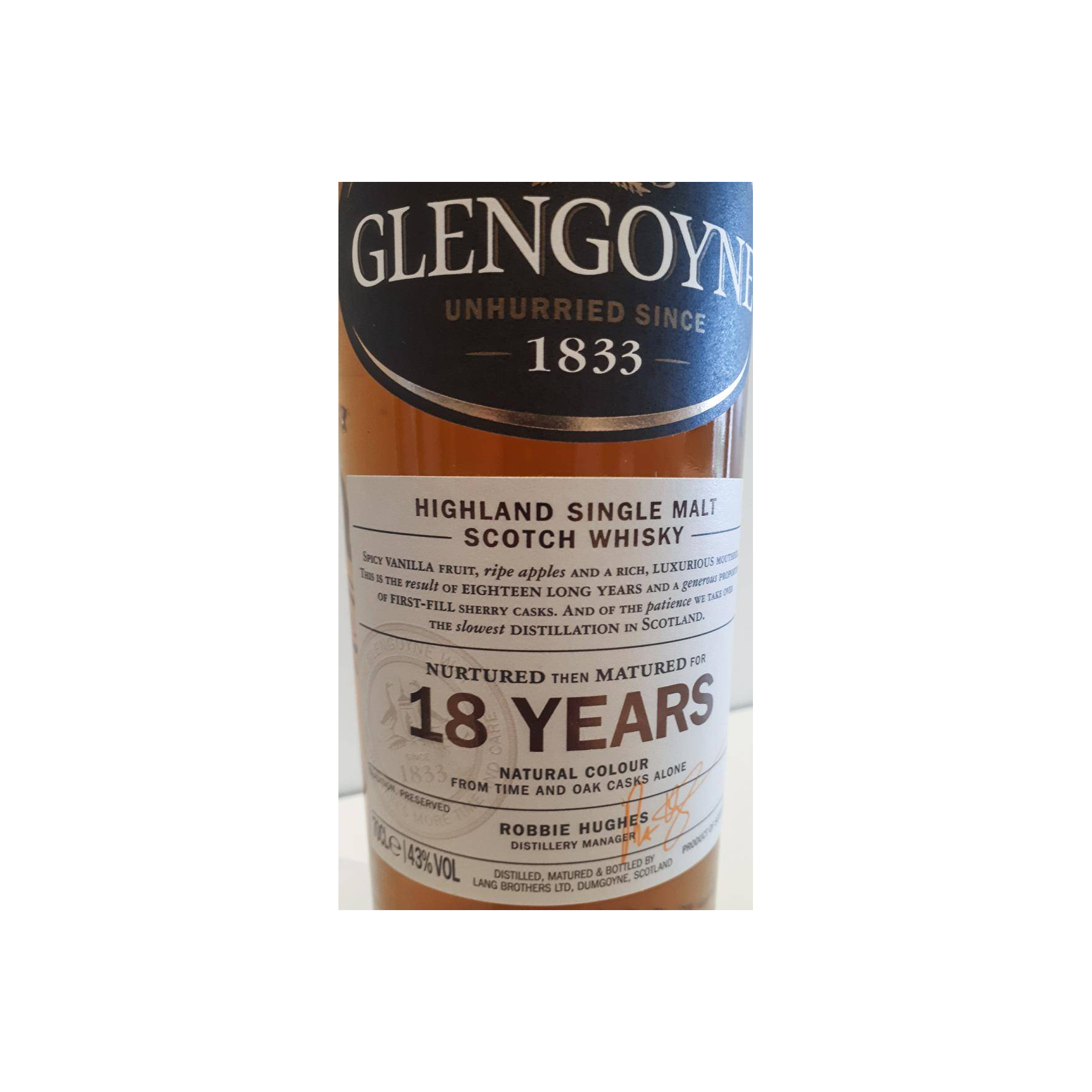 Glengoyne 18 Years Single Malt Whisky 2