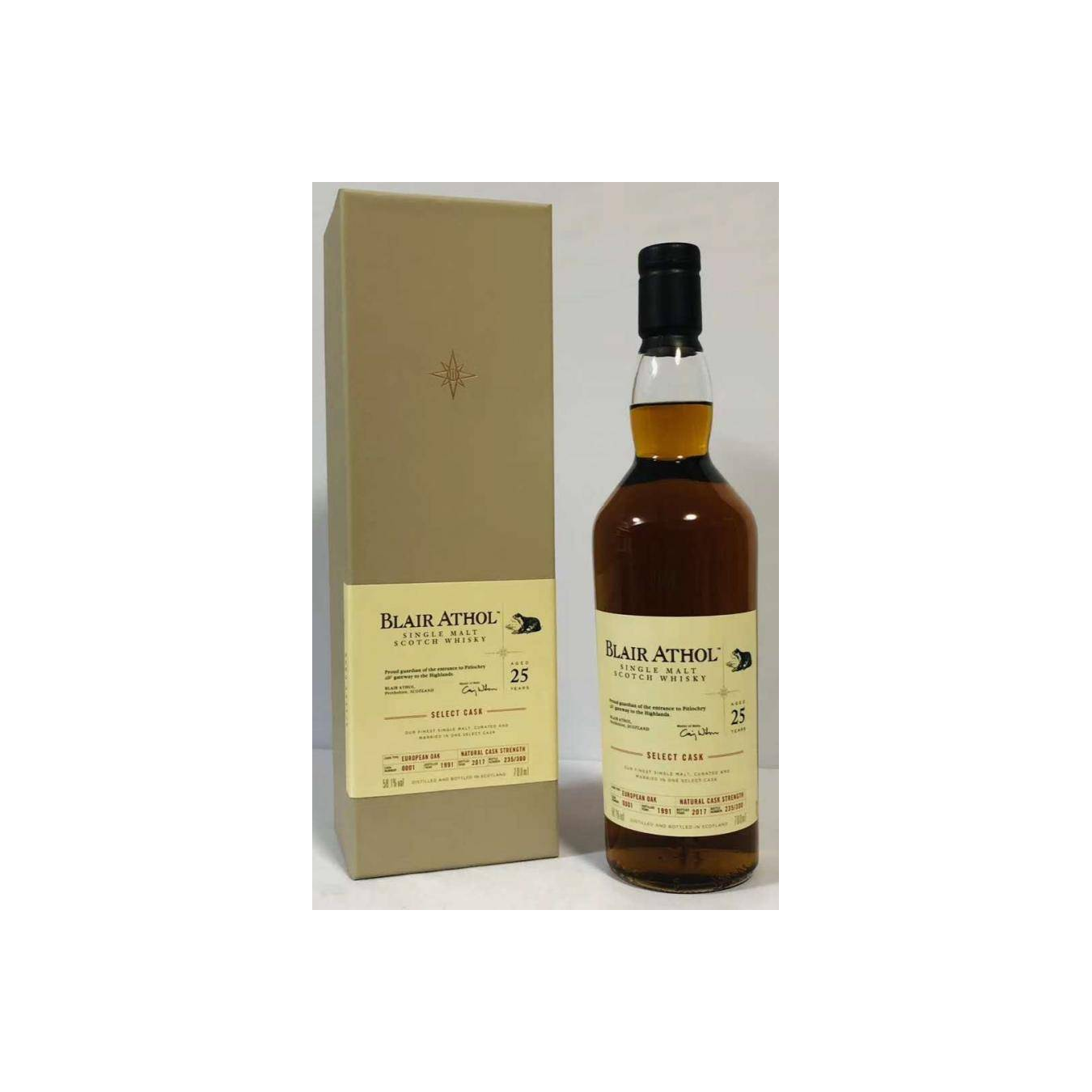 Blair Athol 1991 25 Years Single Malt Whisky