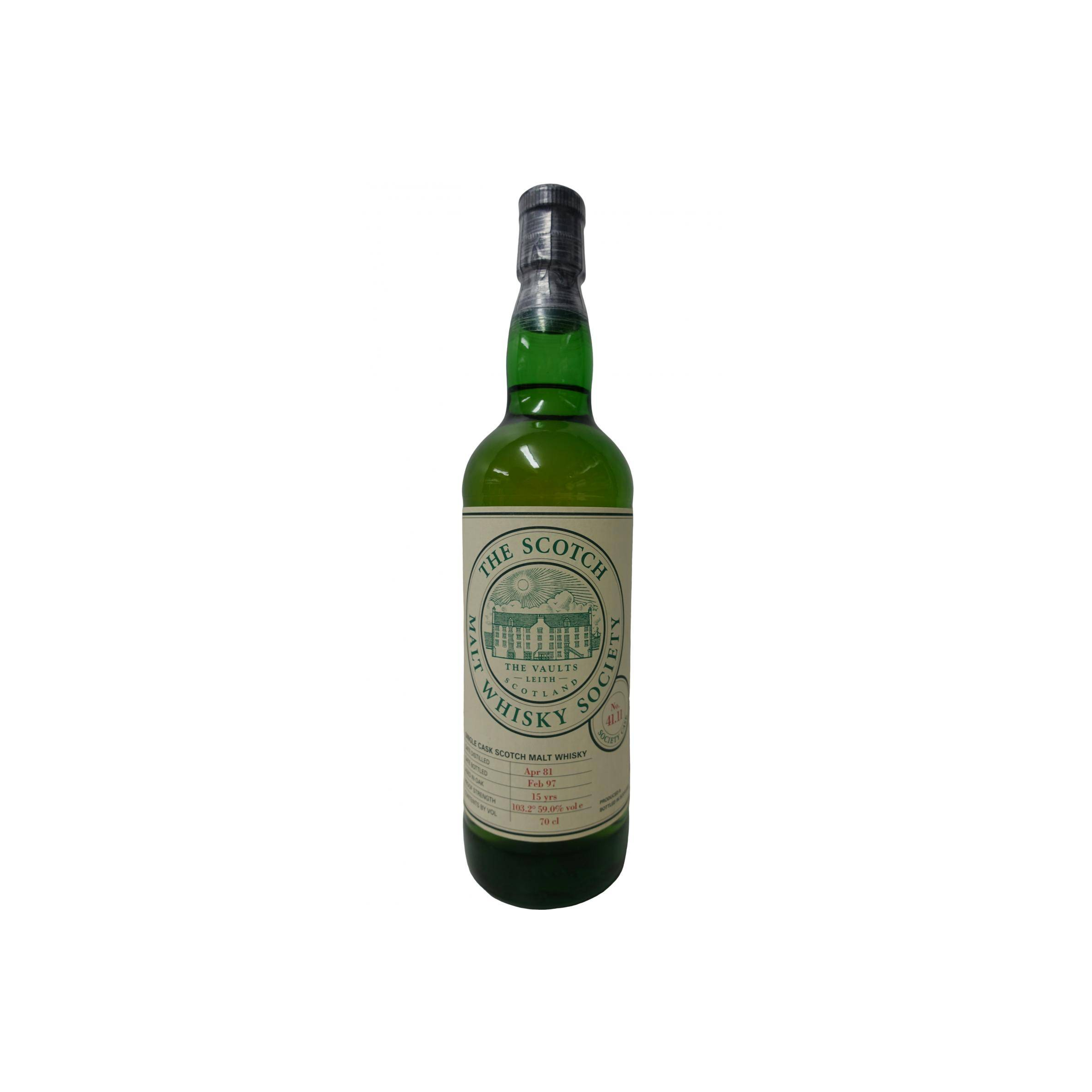 The Scotch Malt Whisky Society 1981 15 Years Single Malt Whisky