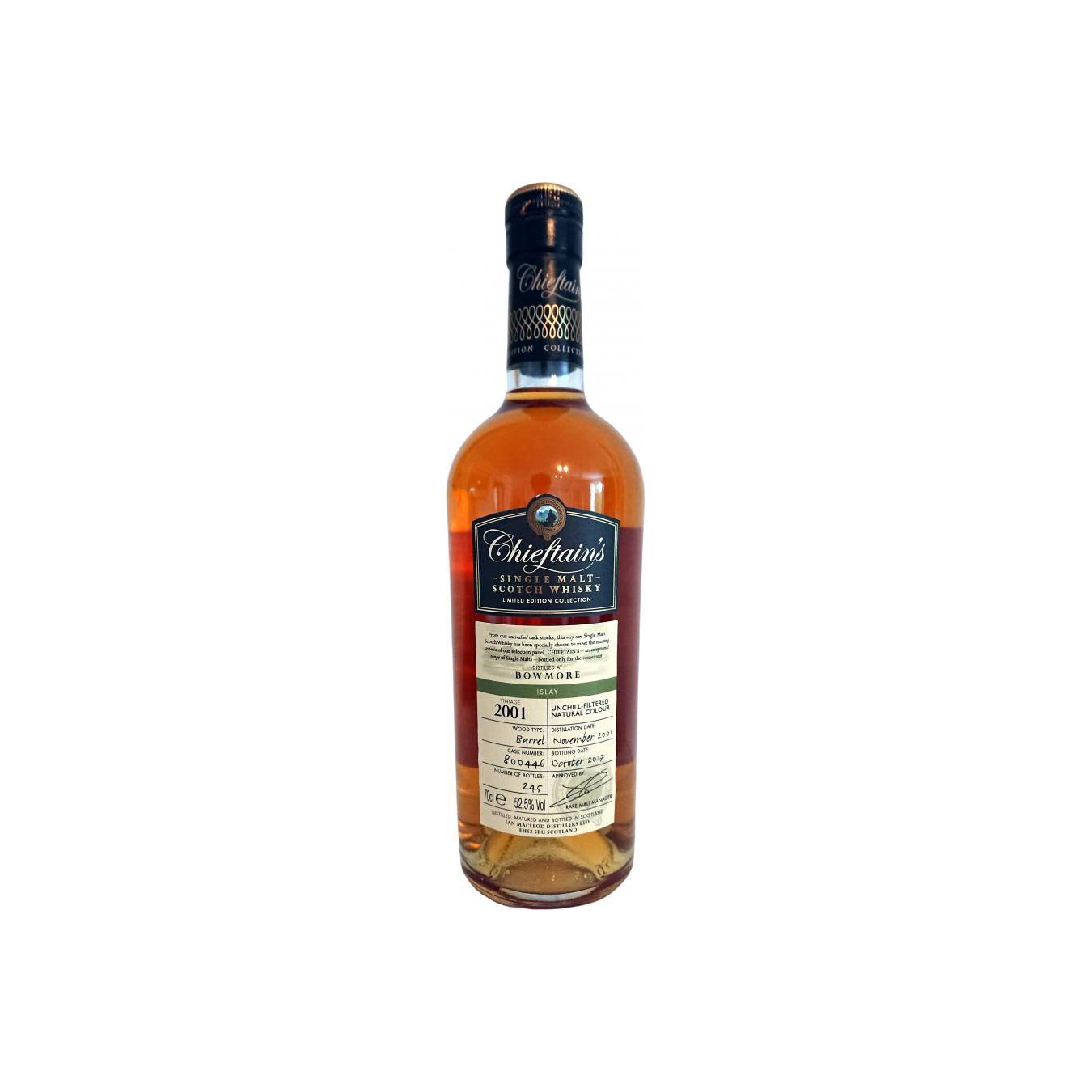 Bowmore 2001 15 Years Single Malt Whisky 3