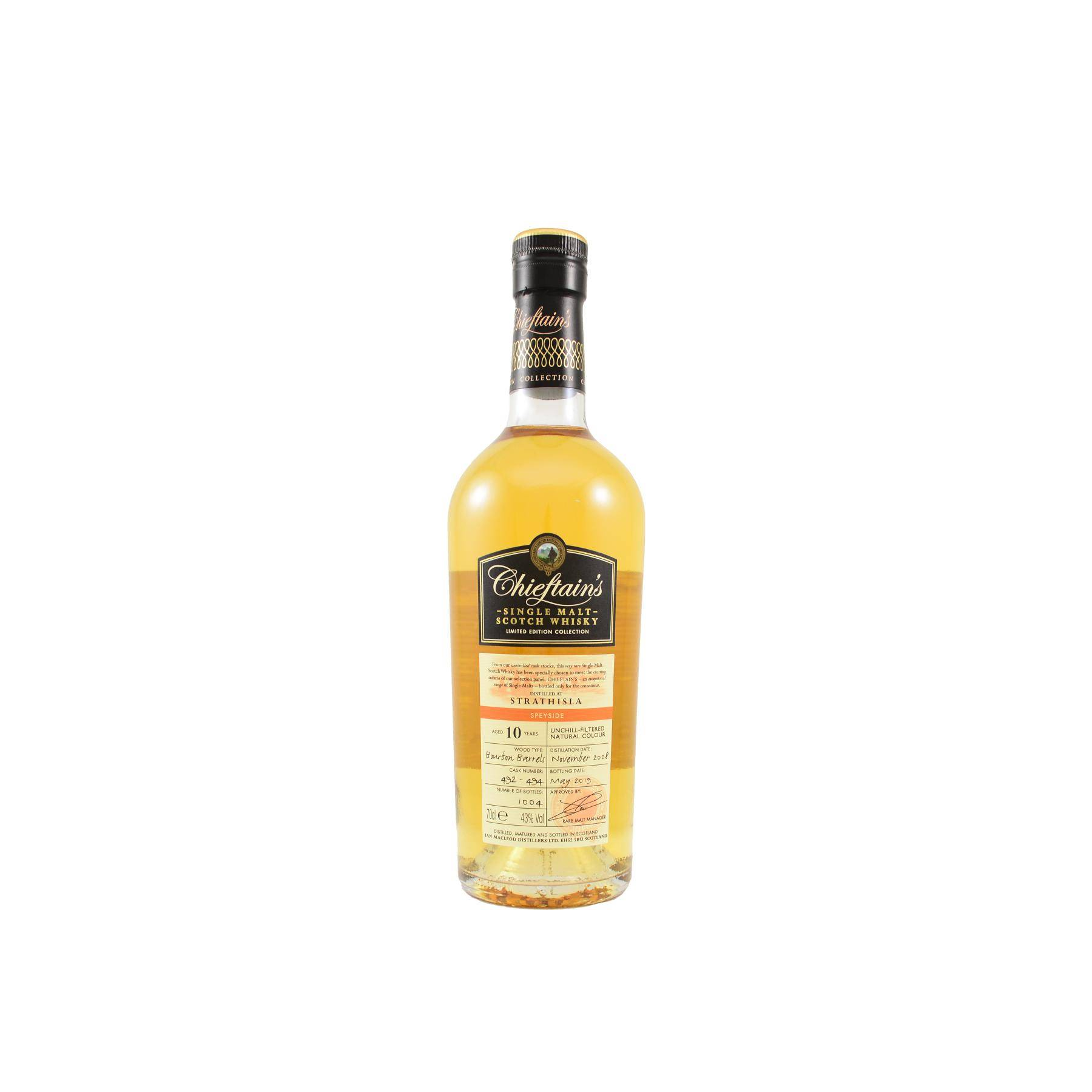 Strathisla 2008 10 Years Single Malt Whisky