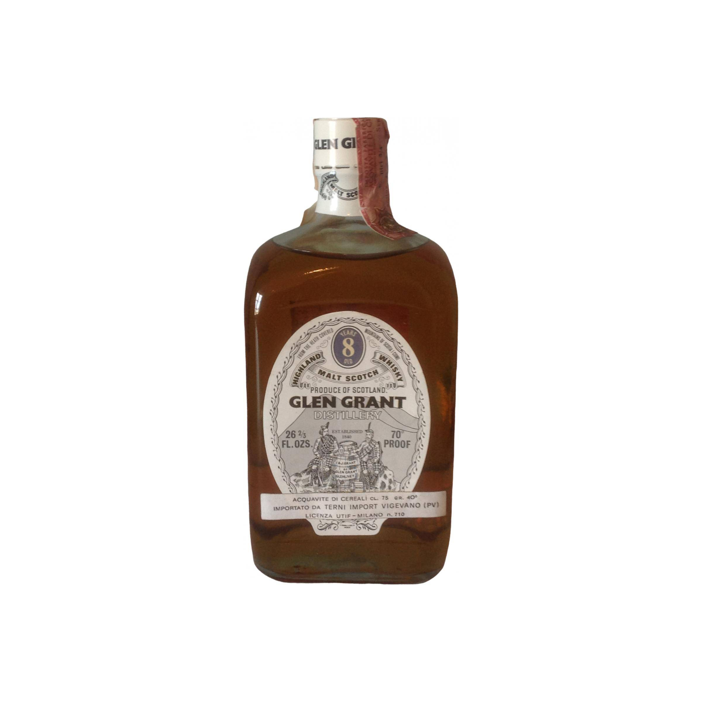 Glen Grant 8 Years Single Malt Whisky