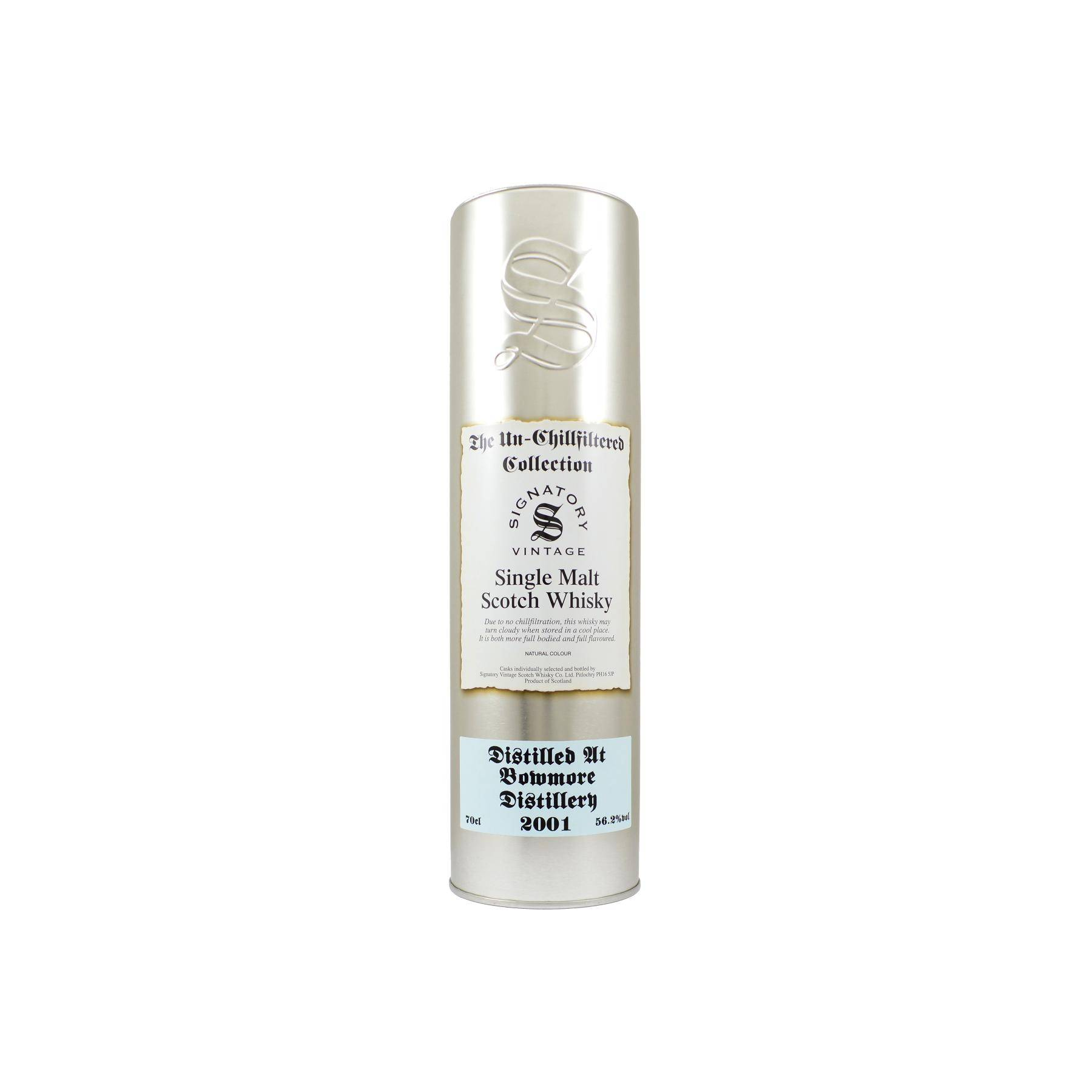 Bowmore The Un-Chillfiltered Collection 2001 16 Years Single Malt Whisky 2