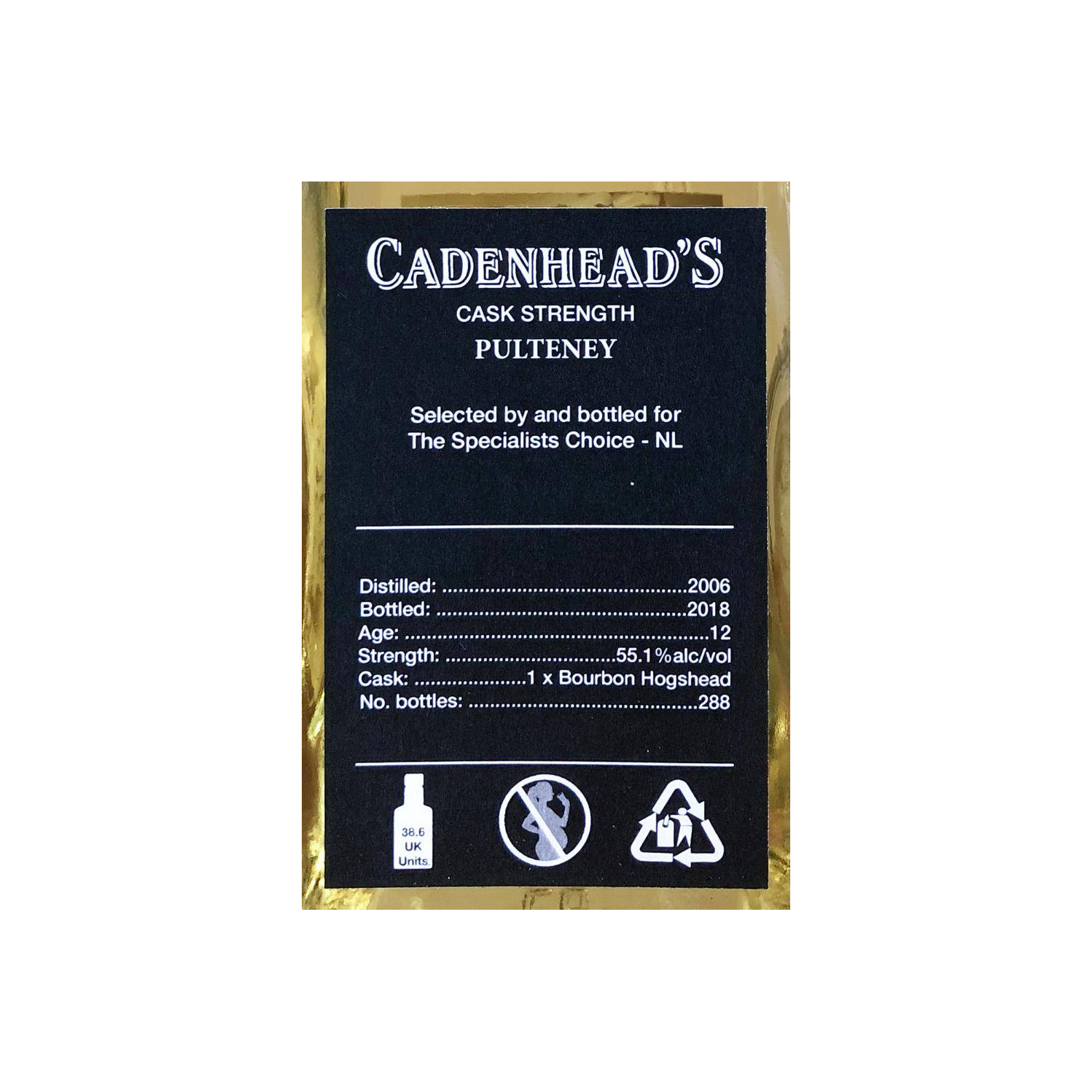 Old Pulteney Single Cask 2006 12 Years Single Malt Whisky 2