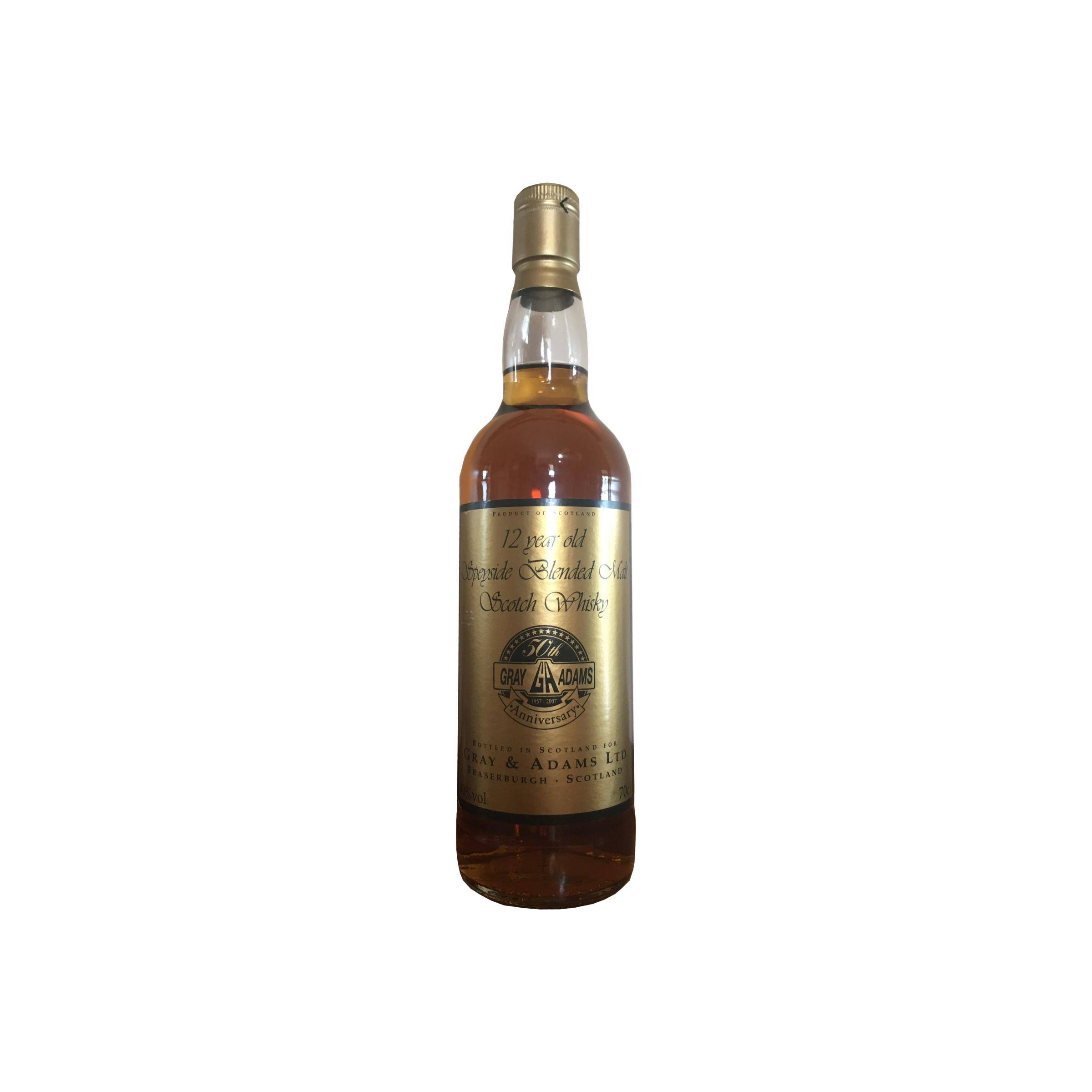 Speyside Blended Malt Scotch Whisky 12-year-old G&AL
