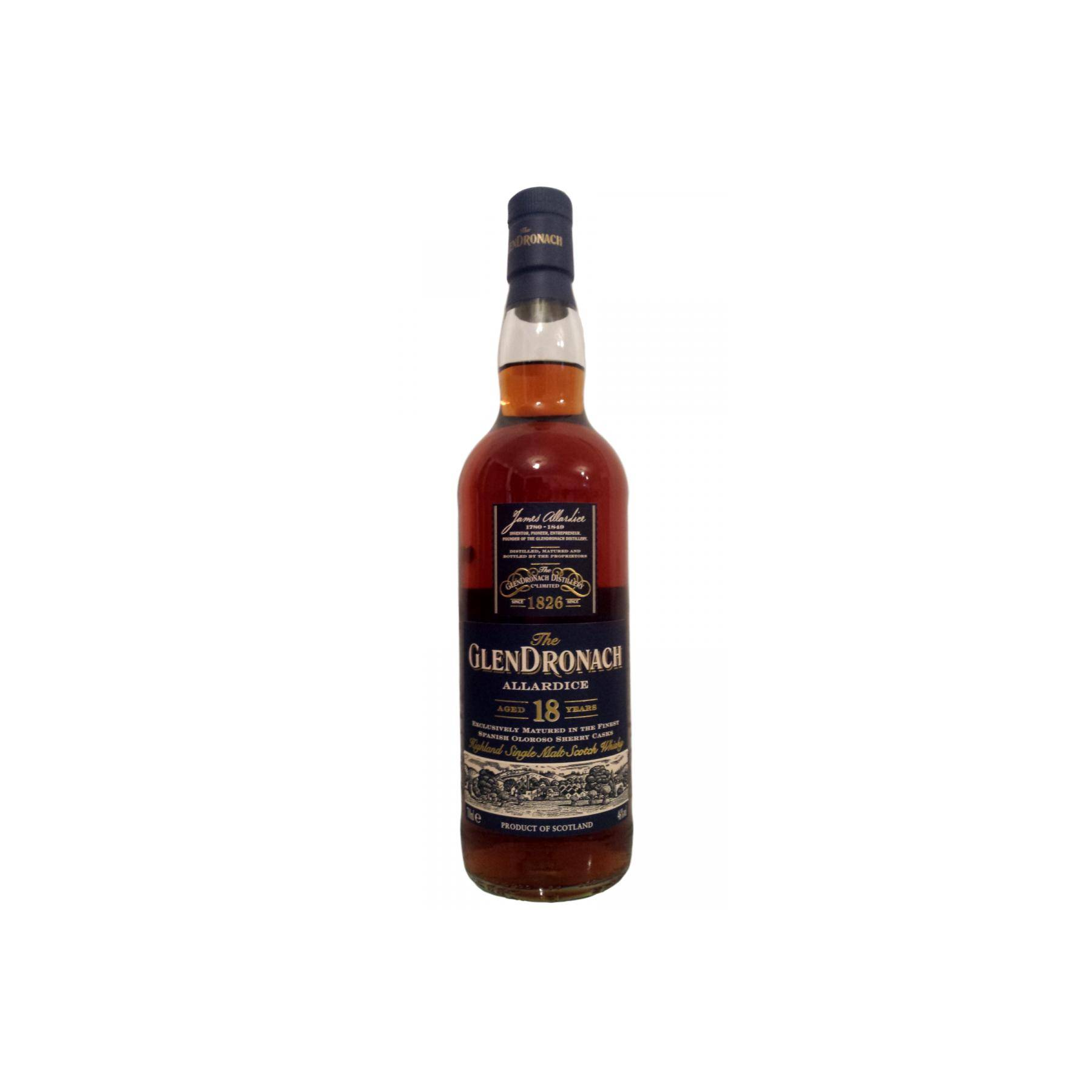 GlenDronach 18 Years Single Malt Whisky