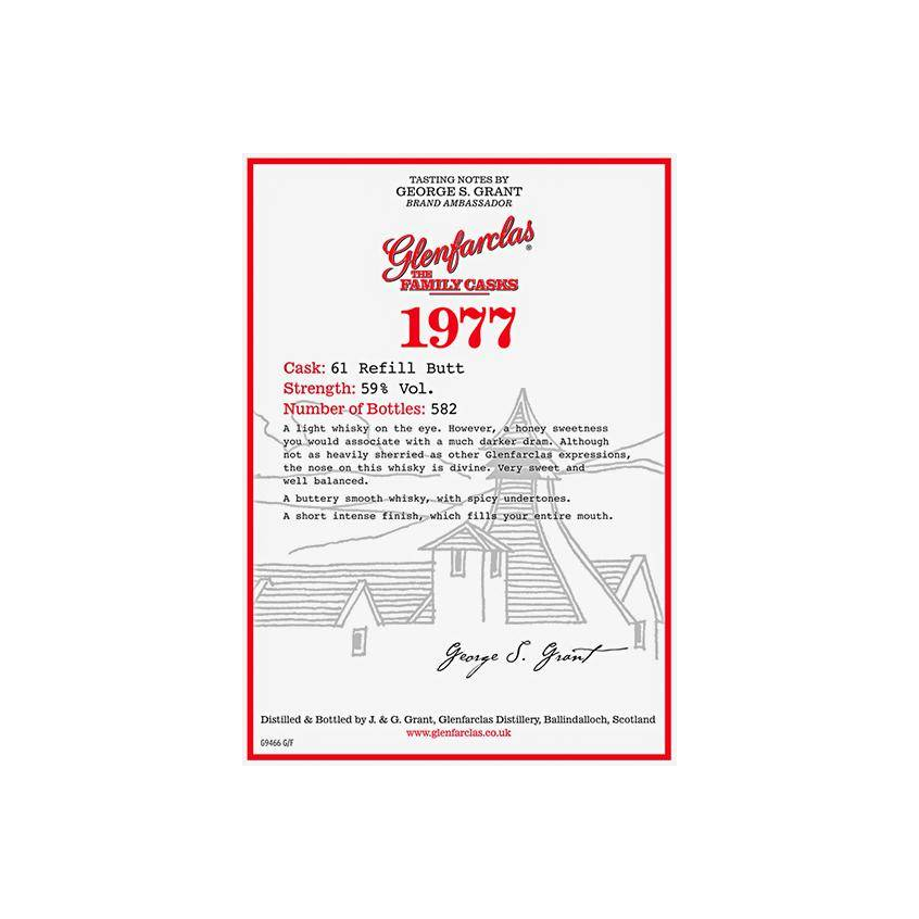 Glenfarclas 1977 29 Years Single Malt Whisky 2